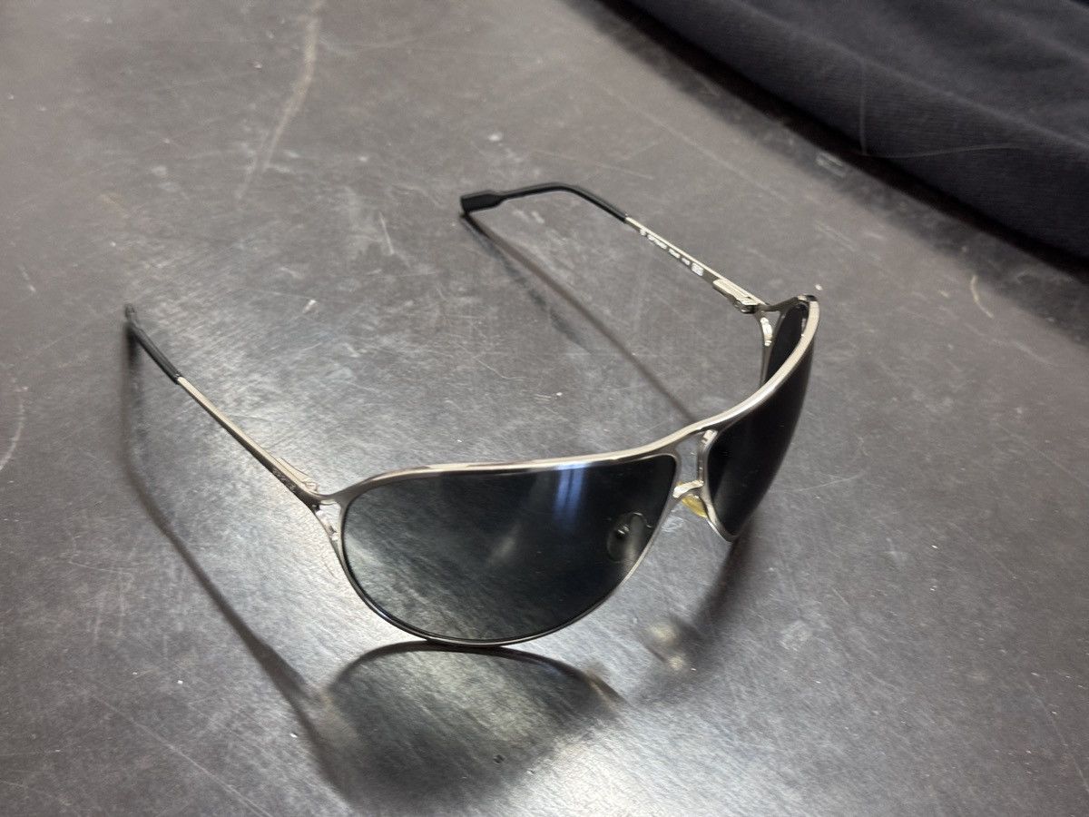 Gianfranco Ferre Archival Y2K Gianfranco Ferré Chrome Aviator Sunglasses Size ONE SIZE - 5 Thumbnail