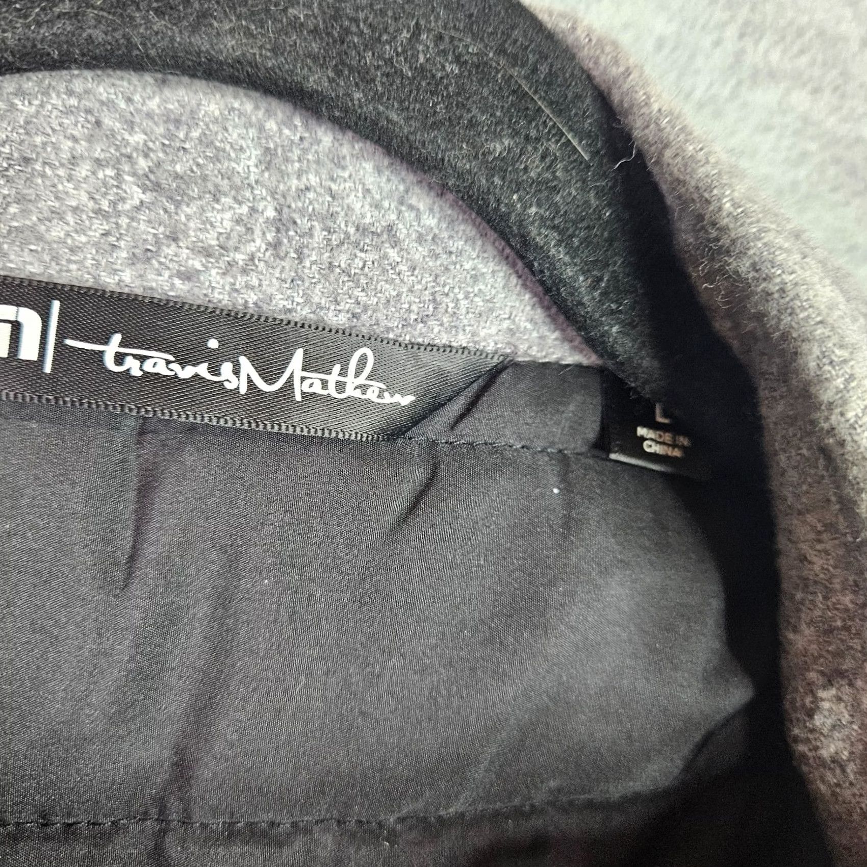 TravisMathew Travis Mathew Jacket Gray Button Front Size L Cotton Shirt Jacket Overshirt Mens Regular Size US L / EU 52-54 / 3 - 3 Thumbnail