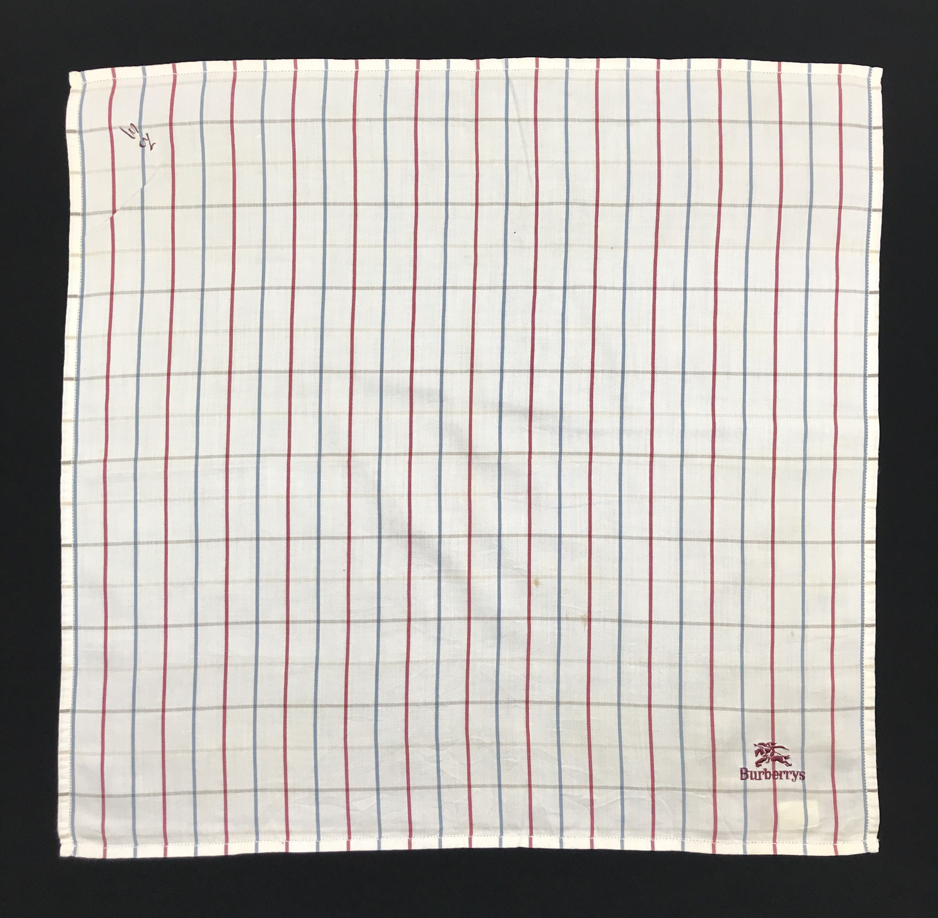 Burberry × Vintage Vintage Burberry Bandana Neckerchief Handkerchief Size ONE SIZE - 1 Thumbnail