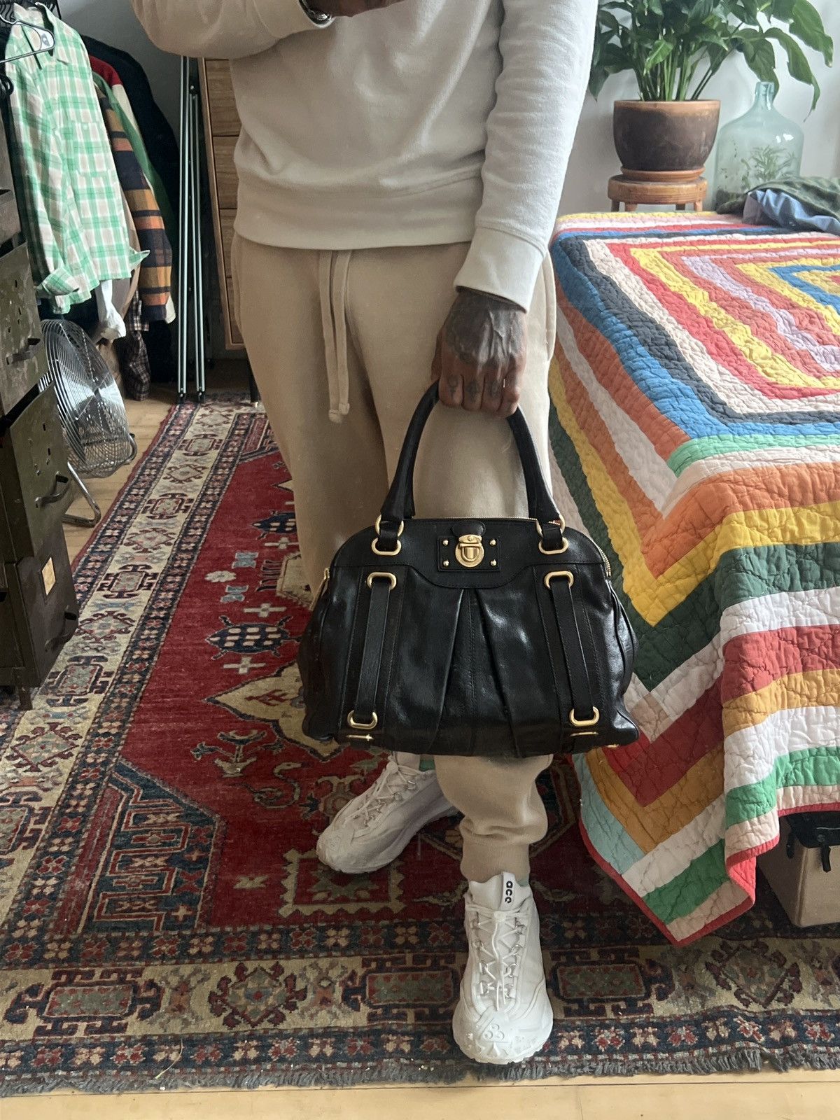 Marc Jacobs Marc Jacobs Leather Bag Size ONE SIZE - 8 Thumbnail