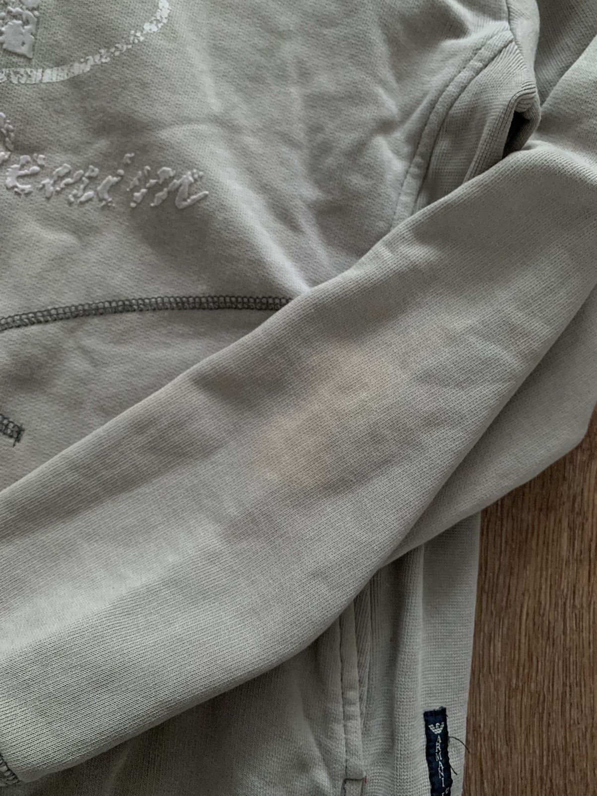 Armani × Giorgio Armani × Vintage Vintage Armani jeans Zip hoodie Size US M / EU 48-50 / 2 - 17 Thumbnail