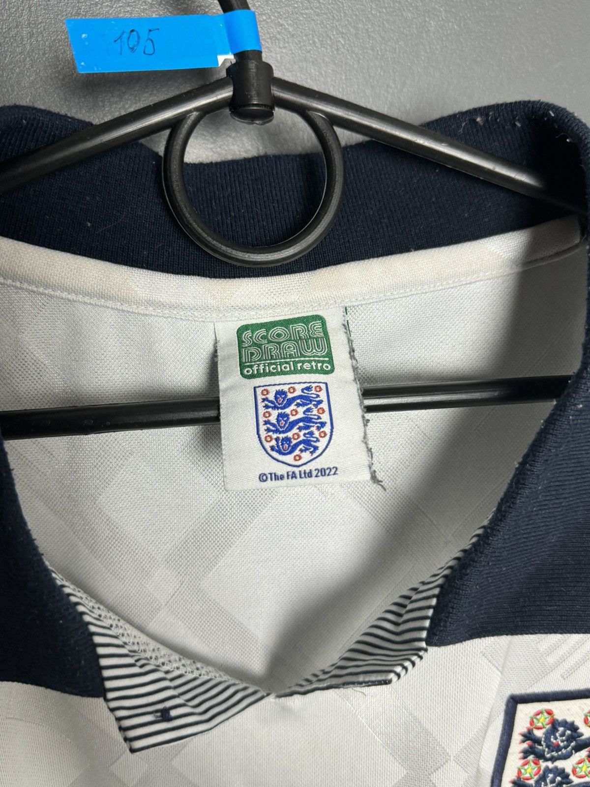Other England National Team 90/92 Home Football Soccer Jersey Size US XXL / EU 58 / 5 - 19 Thumbnail