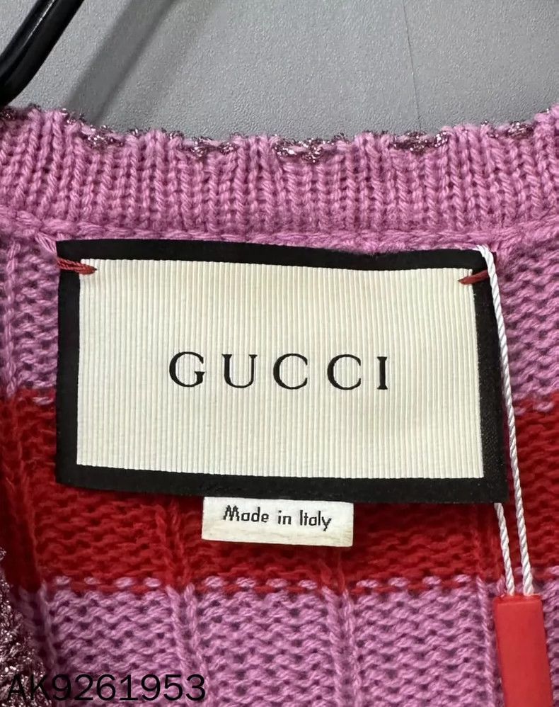 Gucci Gucci Rainbow embroidered sweater 2501-Nextarrow Size US XS / EU 42 / 0 - 5 Thumbnail