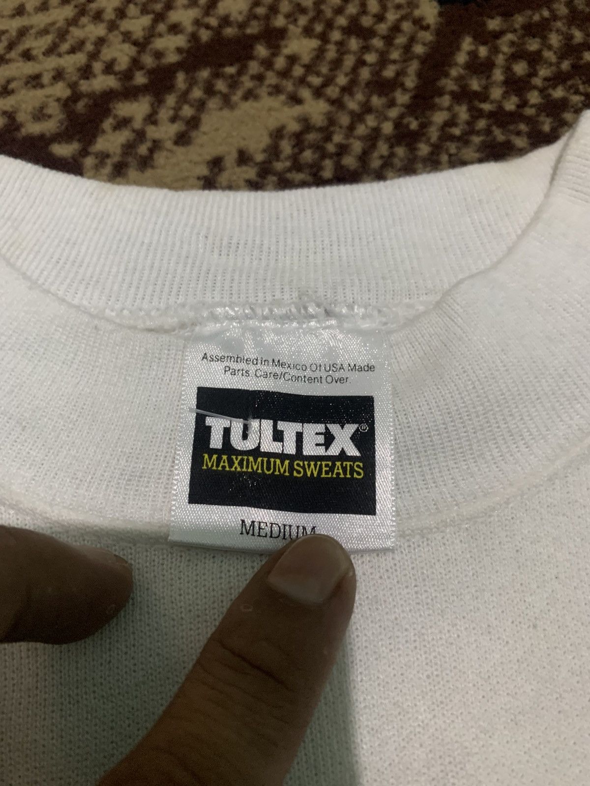 Tultex Vintage 90s Sweatshirt Team Tultex Size US L / EU 52-54 / 3 - 4 Thumbnail