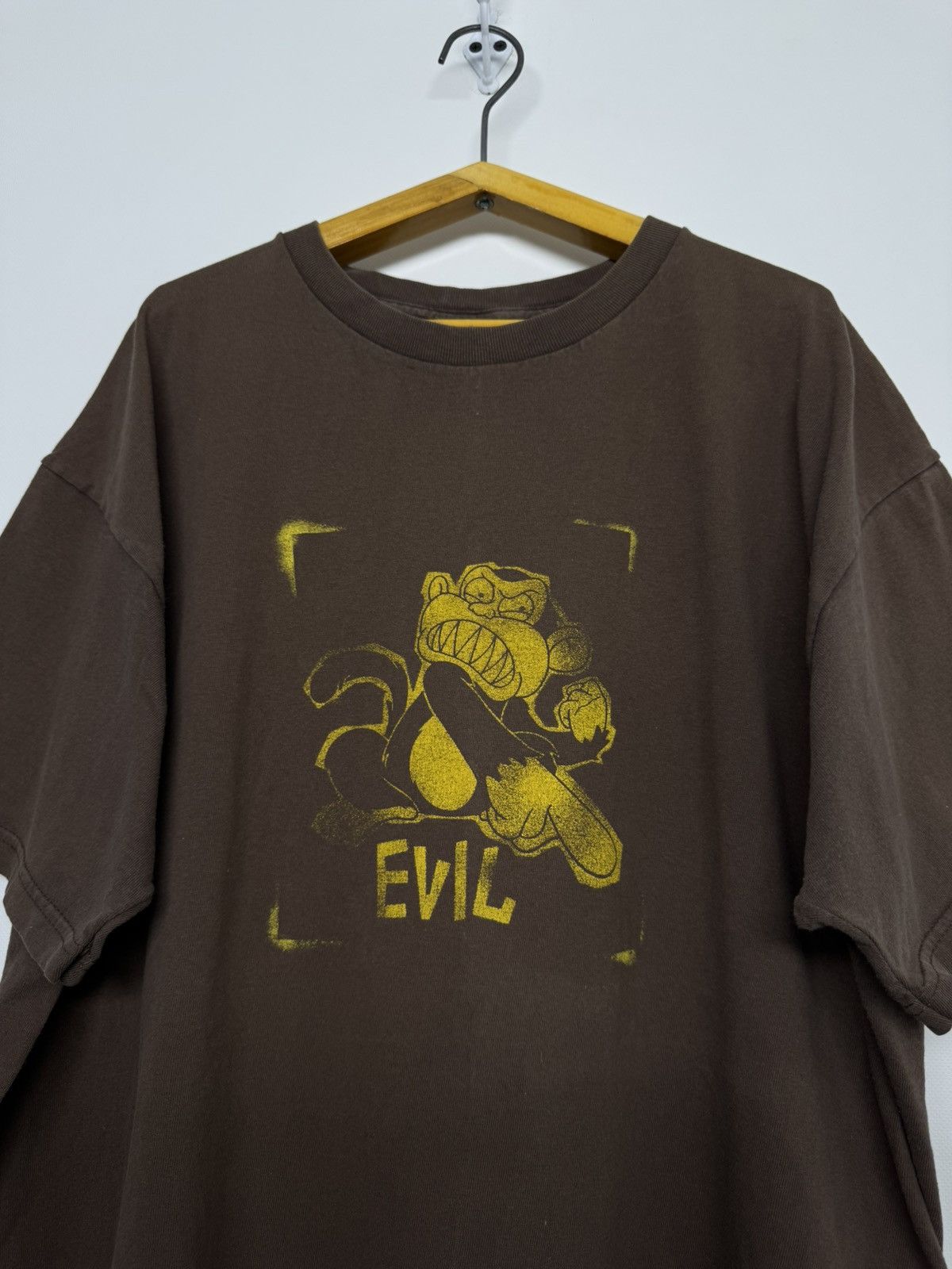 Fruit Of The Loom VINTAGE Y2k Family Guy Cartoon Evil Monkey T-Shirt 90s Size US XL / EU 56 / 4 - 4 Thumbnail