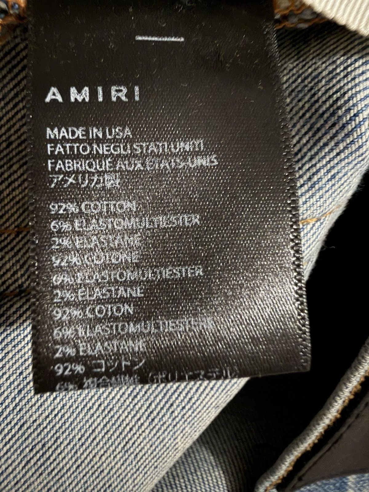 Amiri Amiri Size US 34 / EU 50 - 3 Thumbnail