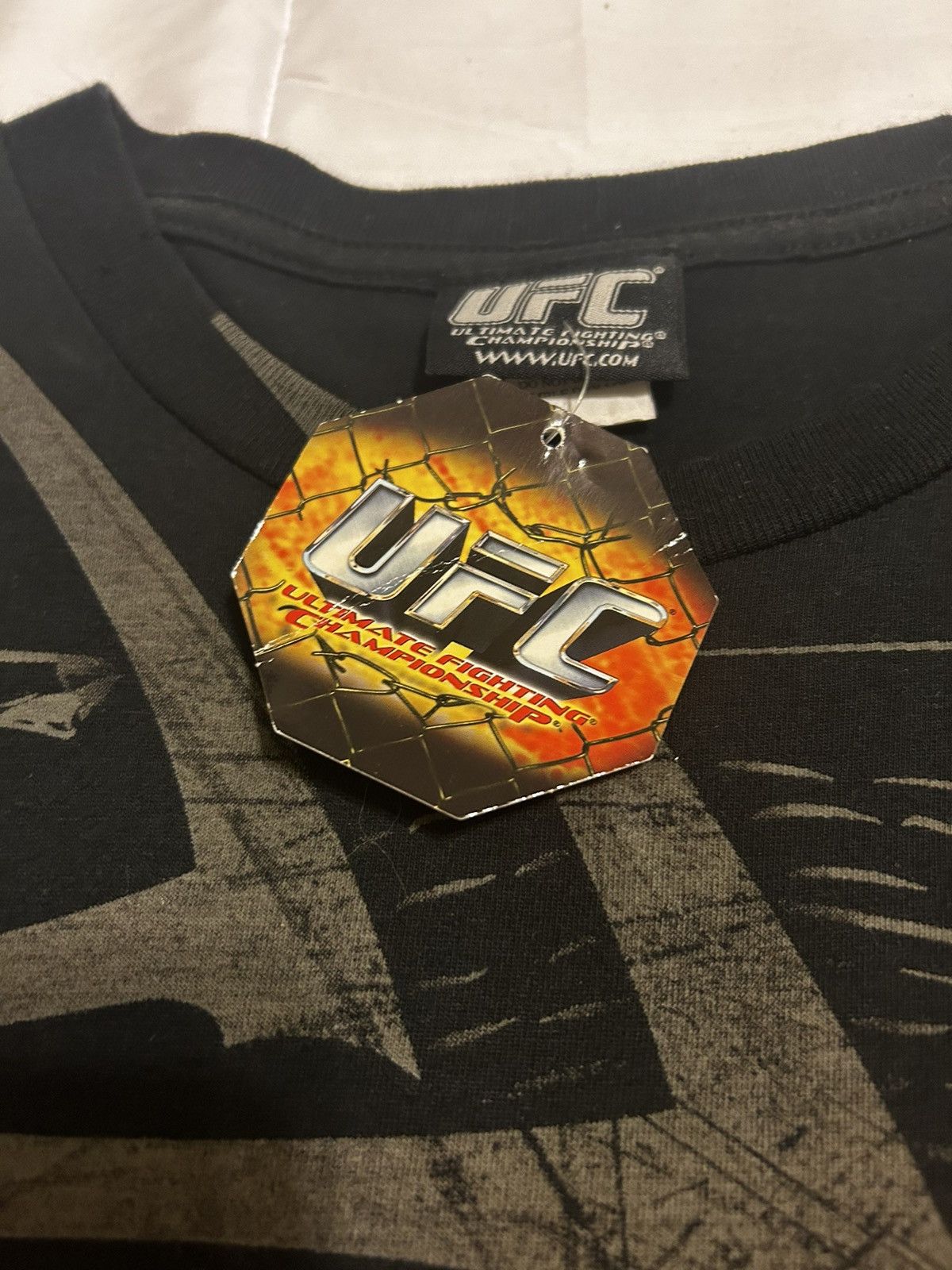 UFC (2008) Vintage Anderson The Spider Silva UFC Tee Size US XL / EU 56 / 4 - 4 Thumbnail