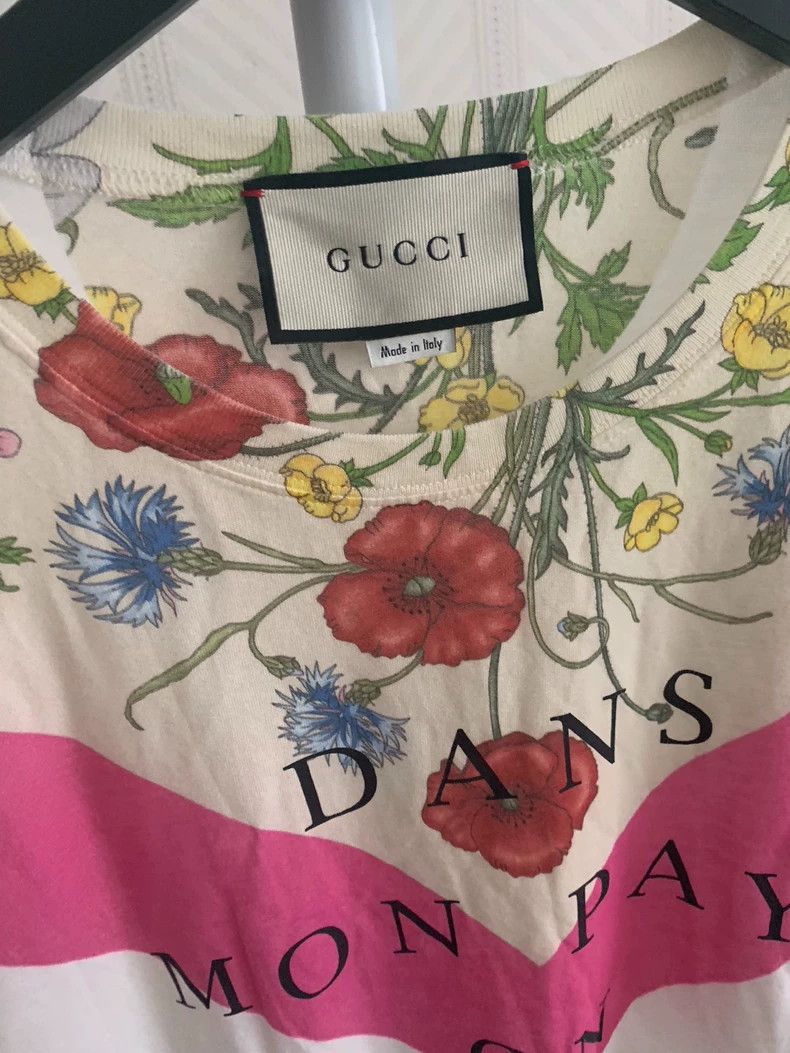 Gucci Gucci Floral classic short sleeves 2503-Nextarrow Size US XS / EU 42 / 0 - 2 Thumbnail