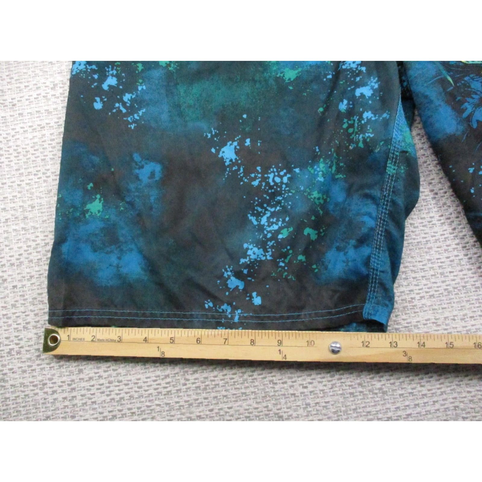 Vintage MMA Elite Board Shorts Mens XL Blue Black Cobra Graphic Quick Dry Beach Swim Trunks Size US 36 / EU 52 - 6 Thumbnail