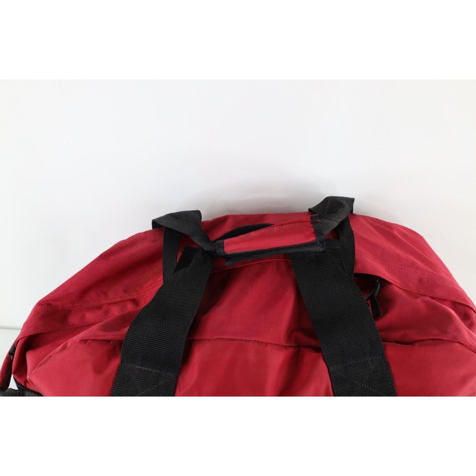 L.L. Bean × Vintage Vintage 90s LL Bean Distressed Spell Out Handled Duffel Bag Size ONE SIZE - 4 Thumbnail