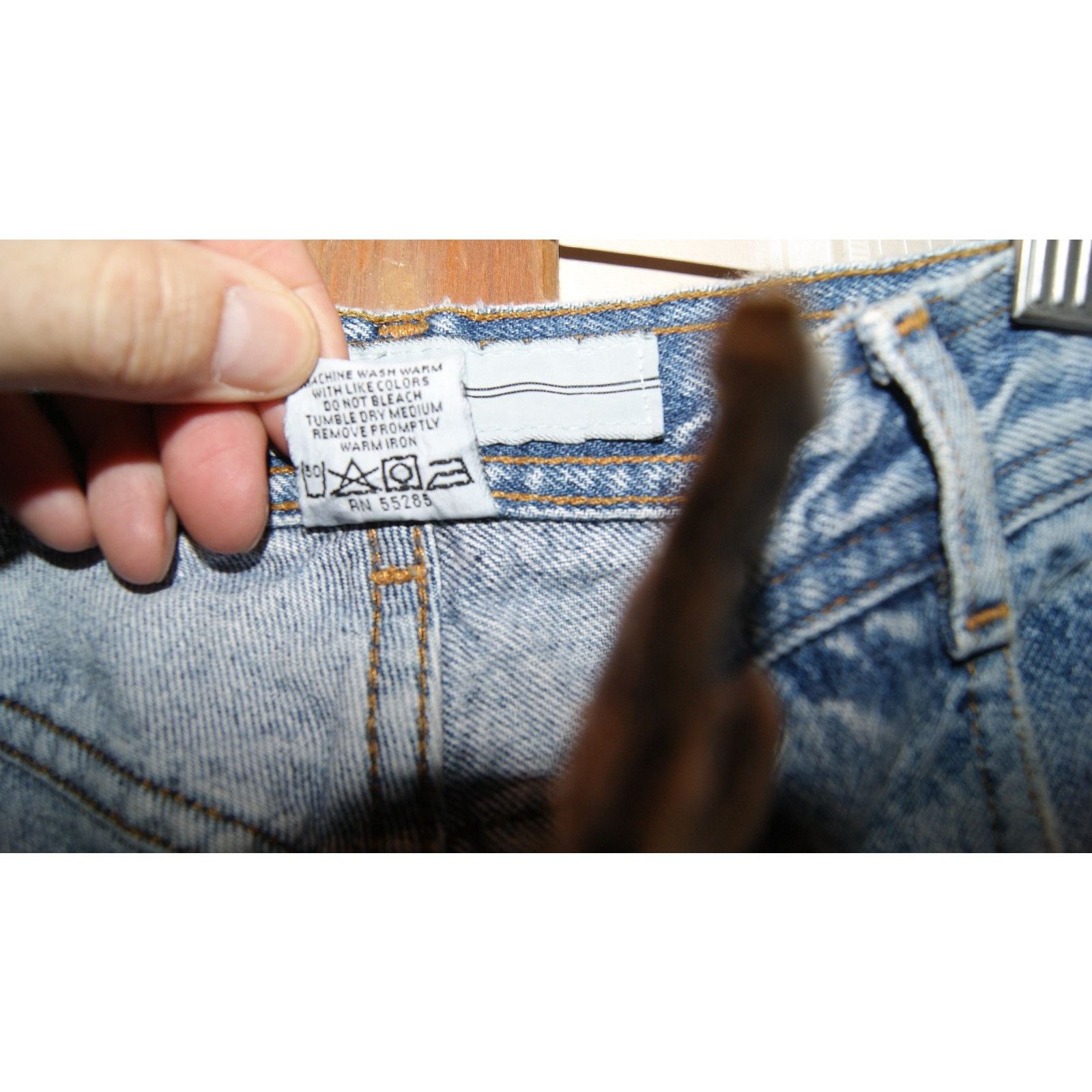Structure VTG Structure Jeans Mens 36X30 Straight Leg 90s Cotton USA Size US 36 / EU 52 - 8 Thumbnail