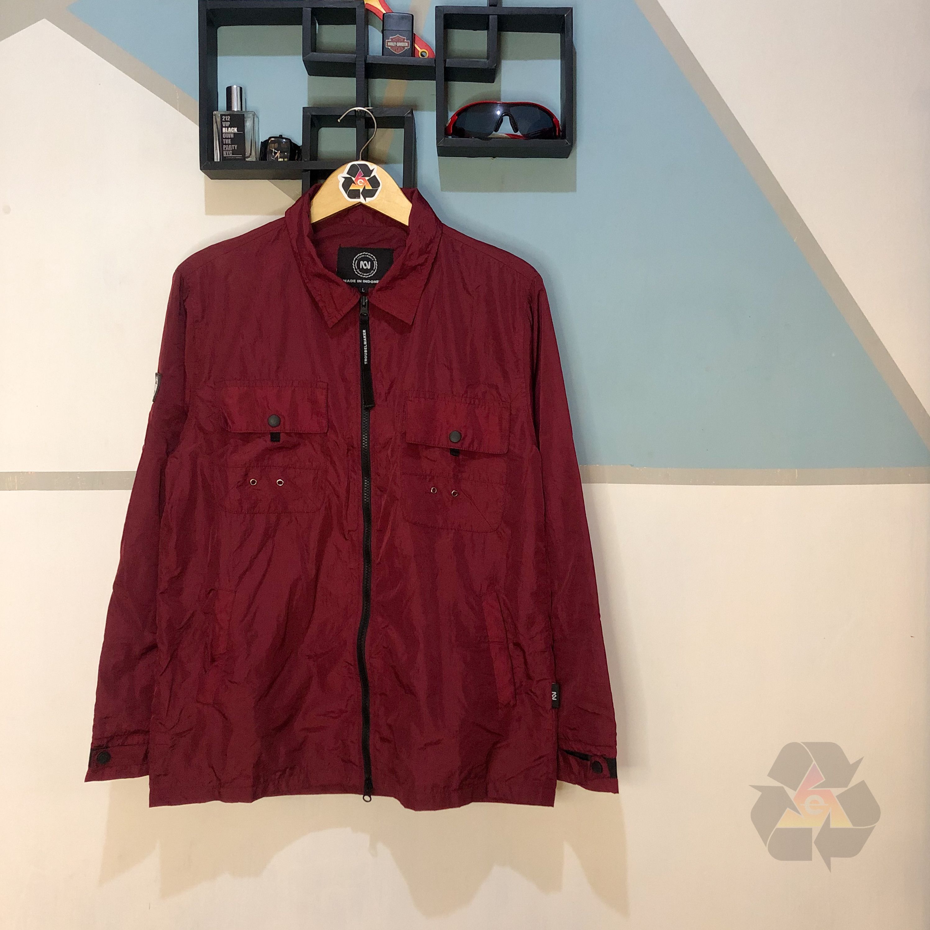 Other Troublemaker Overshirt Jacket - Indonesian Techwear Size US L / EU 52-54 / 3 - 1 Thumbnail