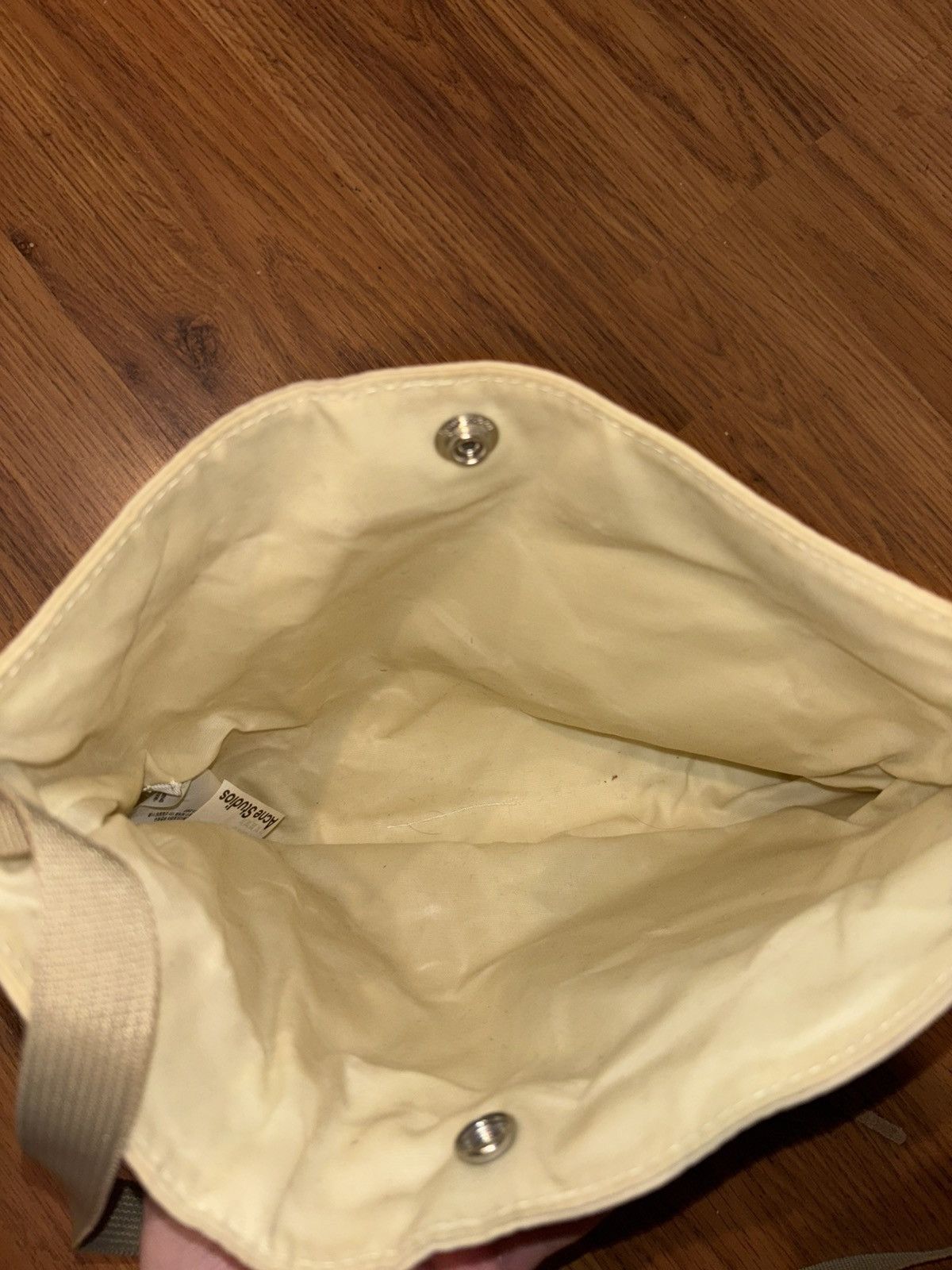 Acne Studios Acne studio cream messenger side bag Size ONE SIZE - 4 Thumbnail
