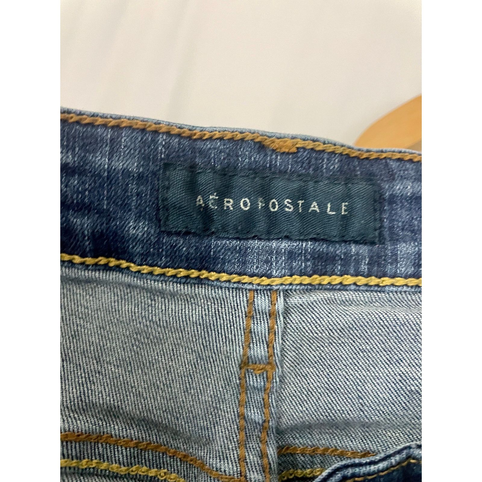 Aeropostale Aeropostale Blue Denim Straight Jeans 32X30 Men's Pants Size US 32 / EU 48 - 9 Thumbnail