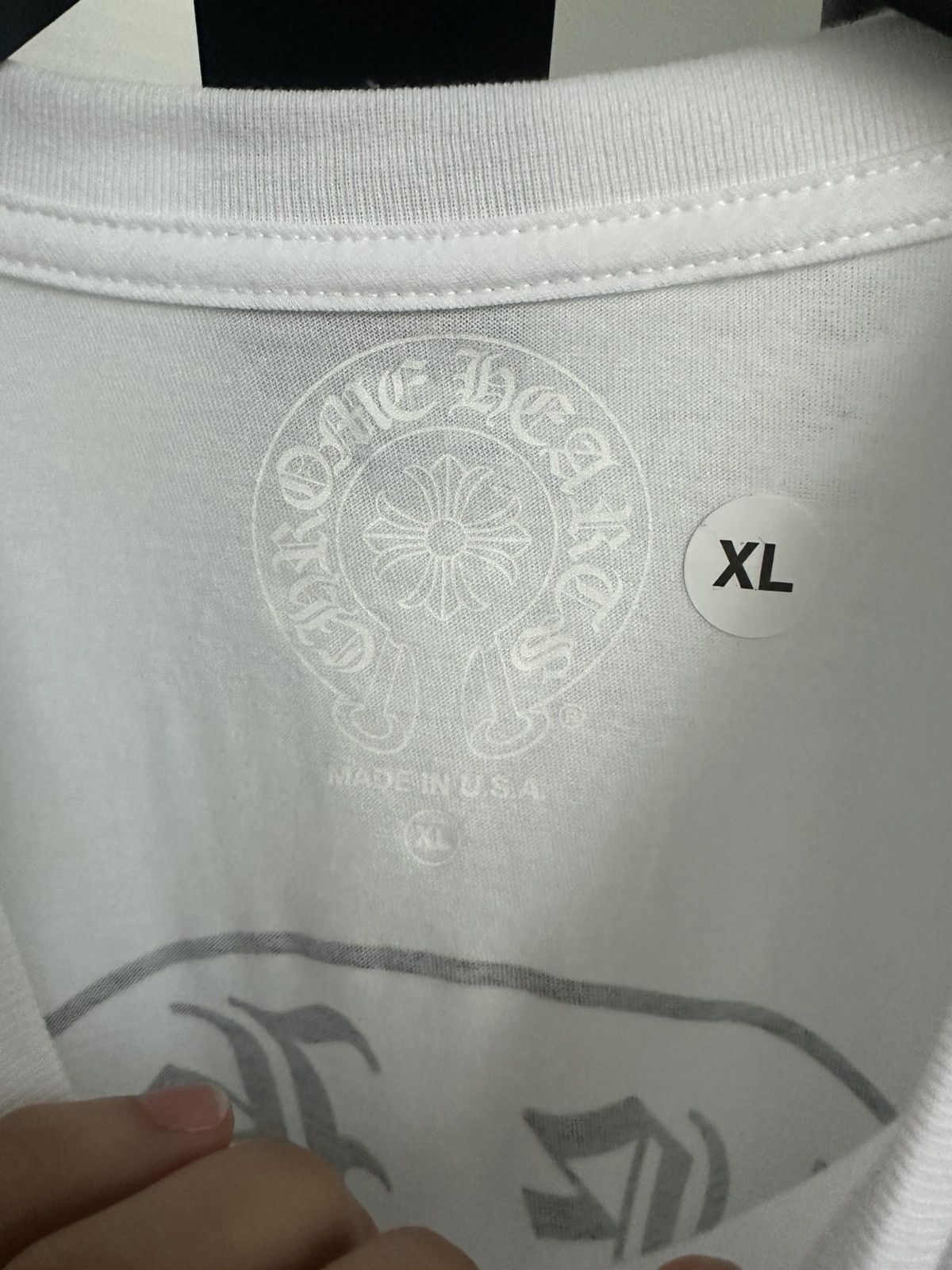 Chrome Hearts Brand New Chrome Hearts NY Horseshoe Pocket Tee Size US XL / EU 56 / 4 - 3 Thumbnail