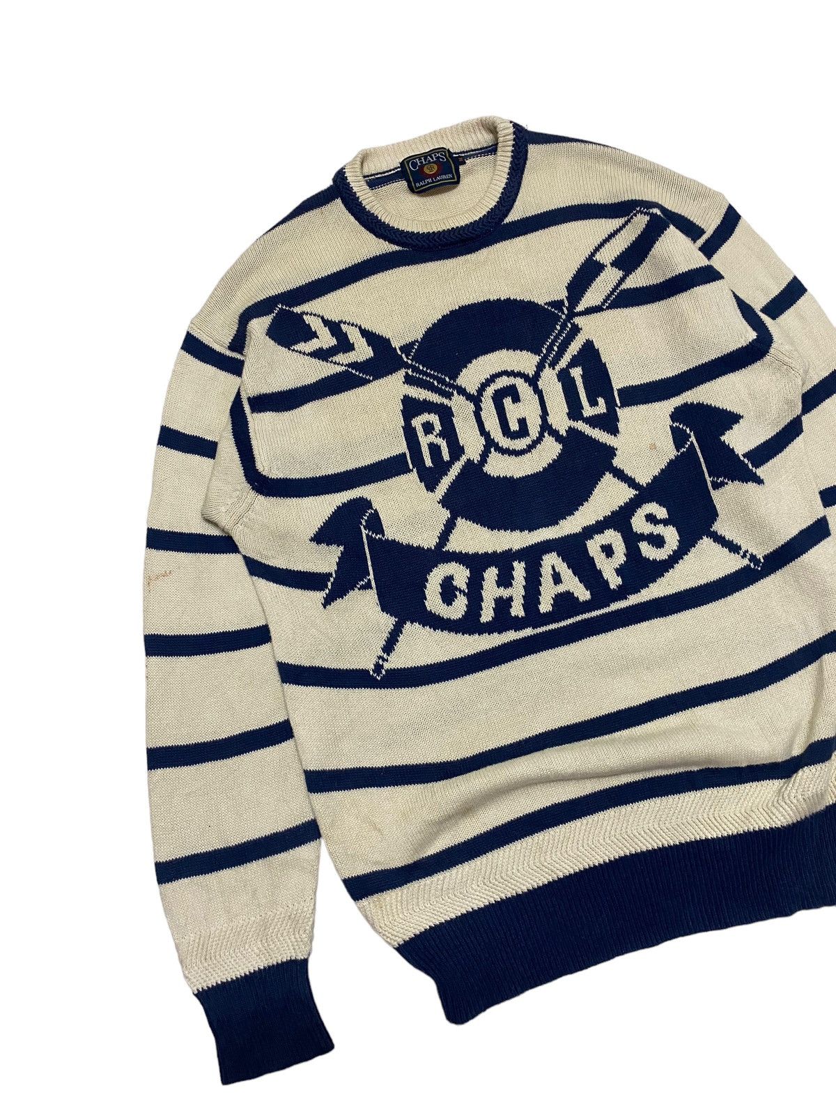 Chaps Ralph Lauren Rare❗️❗️Vintage Chaps Ralph Lauren Knit Size US M / EU 48-50 / 2 - 2 Thumbnail