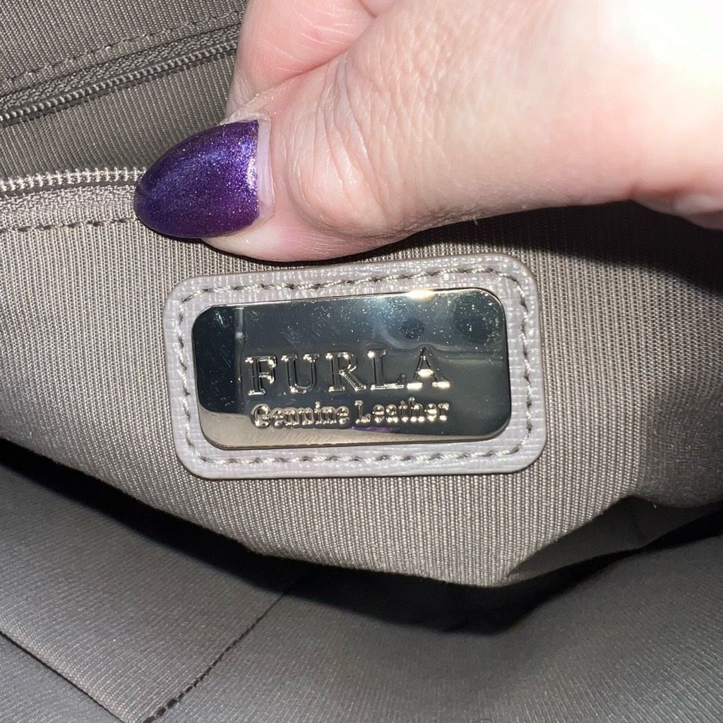 Furla Furla Agata Saffiano Leather Crossbody Bag in Sabbia Size ONE SIZE - 12 Thumbnail