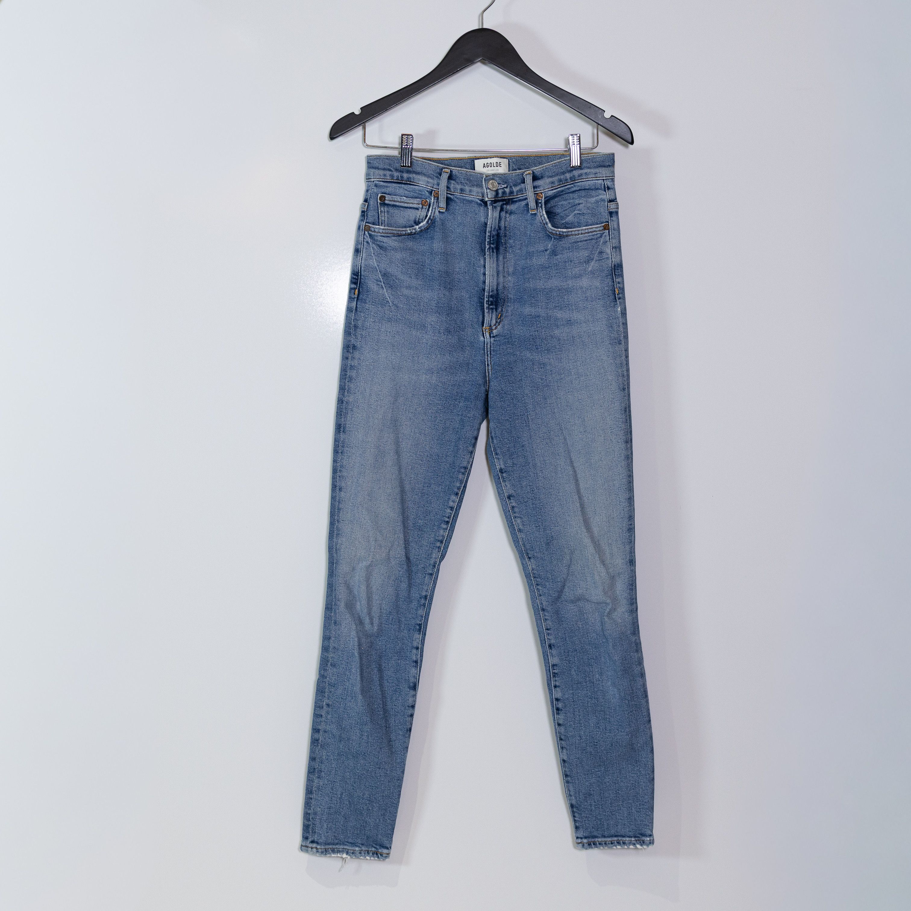 Agolde Agolde Women's Pinch Waist Skinny Leg Size 27" / US 4 / IT 40 - 1 Thumbnail