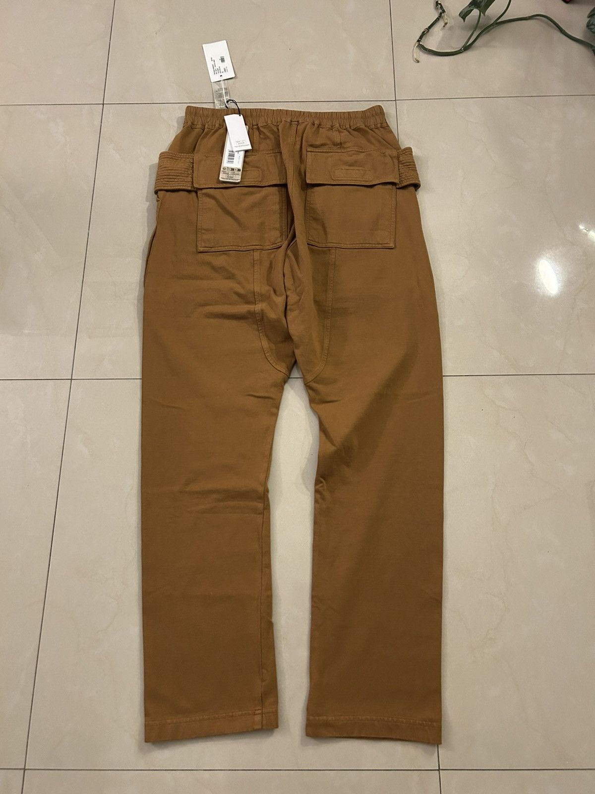 Rick Owens Drkshdw Rick Owens Brown Creatch Sweatpants Size US 37 - 2 Thumbnail
