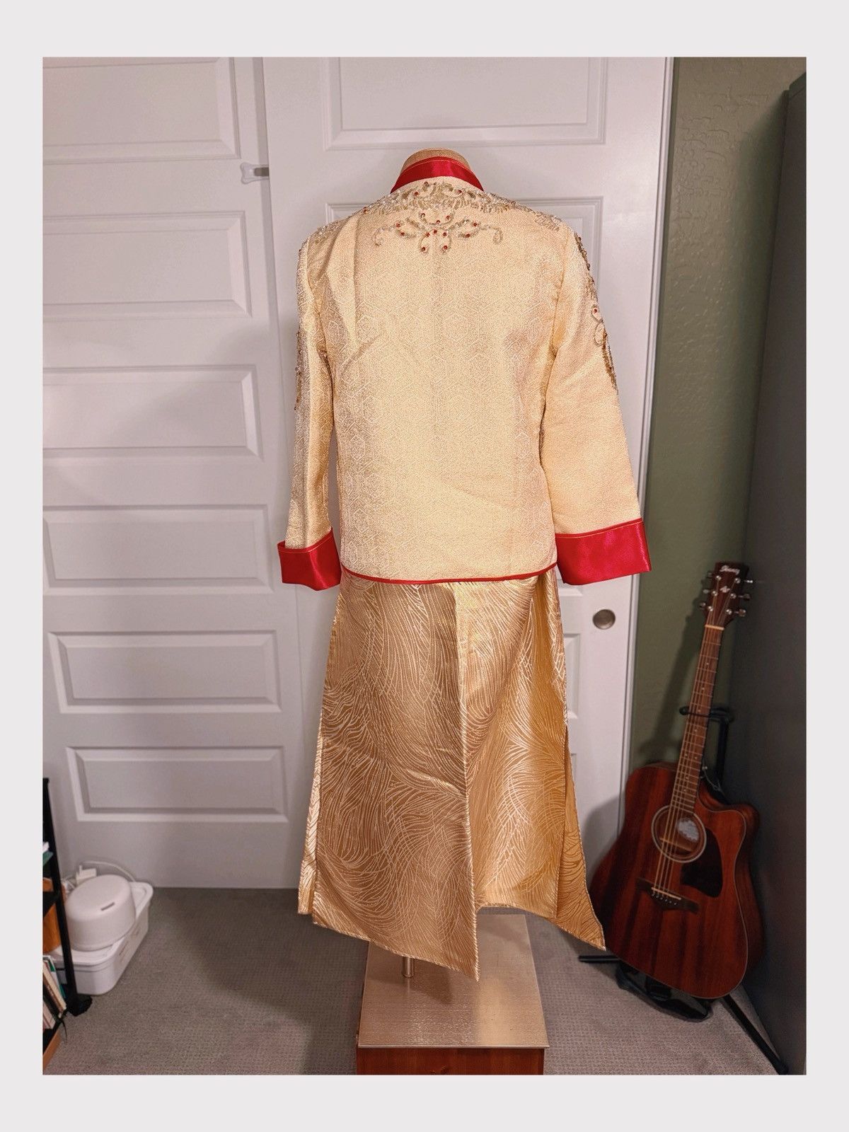 Other Brand New Traditional Chinese Men’s Wedding Outfit Size 38L - 7 Thumbnail