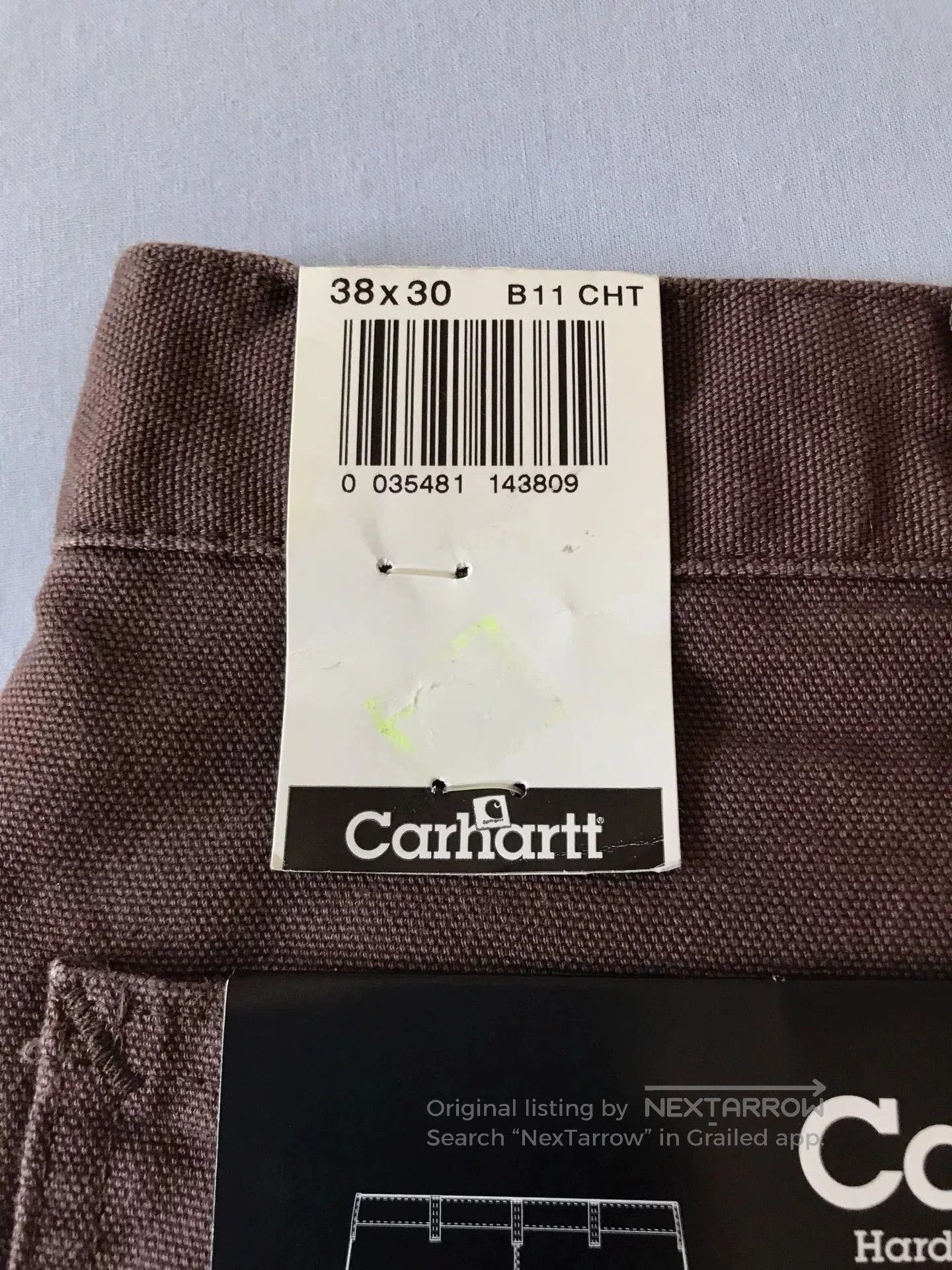 Carhartt Carhartt B11 CHT 38x30 Cargo Pants. Size US 38 / EU 54 - 8 Thumbnail