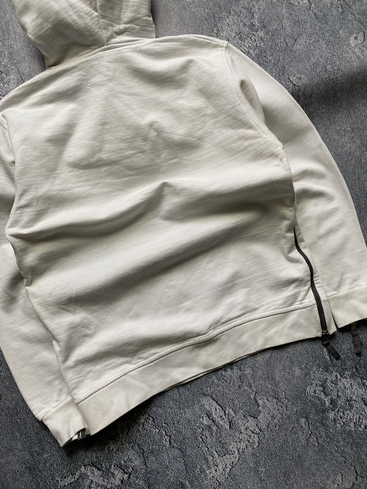 20471120 × Japanese Brand Strito Distorded Logo Diagonal Full Zip Hoodie Jnco Vibe Size US M / EU 48-50 / 2 - 9 Thumbnail