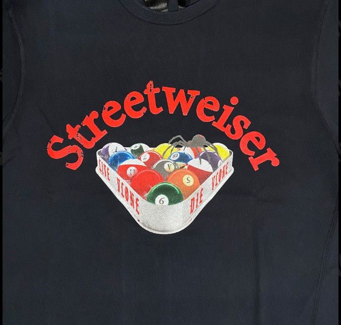 Vlone Vlone Streetweiser Black Tee (M) Size US M / EU 48-50 / 2 - 4 Thumbnail