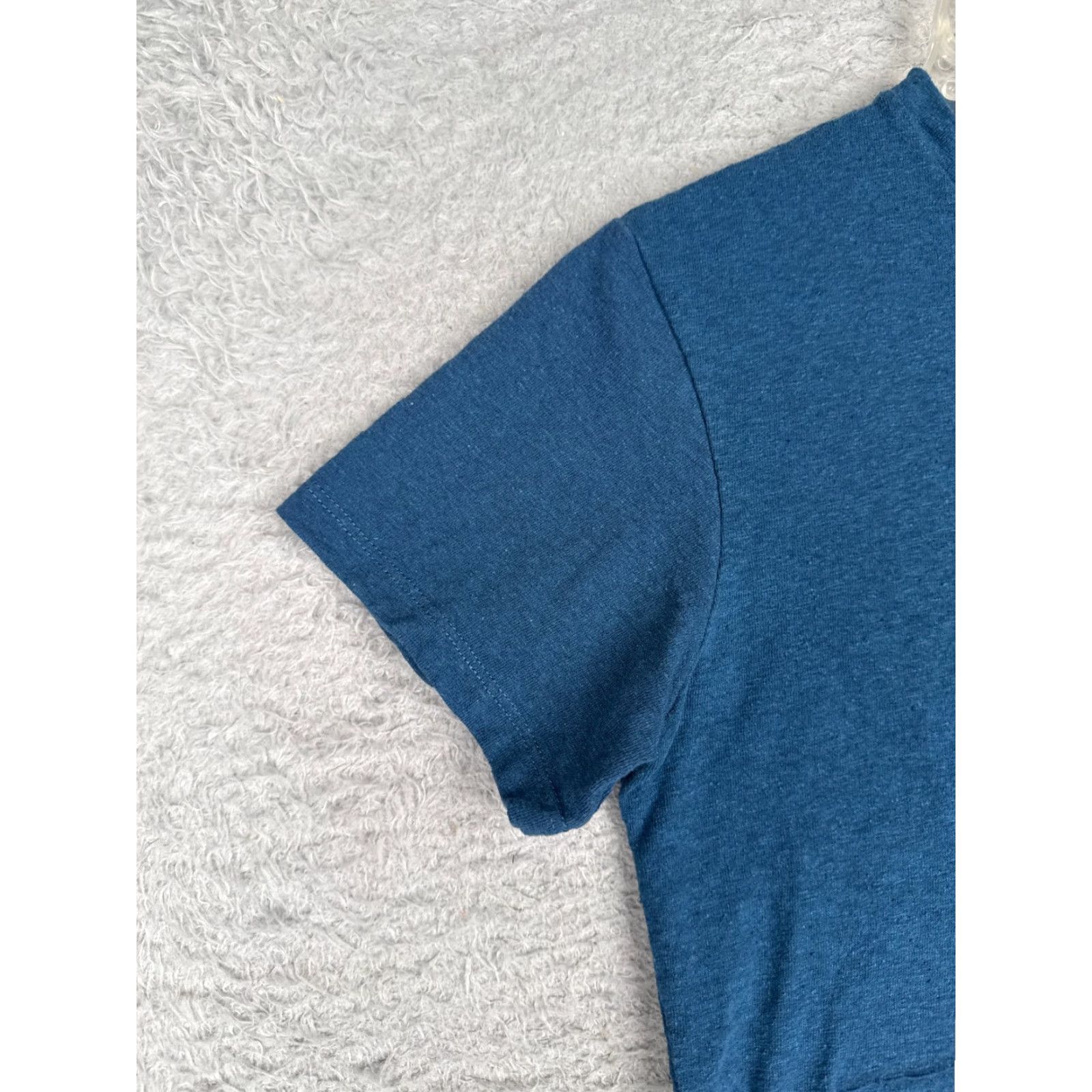 Patagonia Patagonia Shirt Men Adult Small Blue Short Sleeve Crew Cotton Polyester Blend Distressed Logo T-Shirt Outdoor All Seasons Breathing Size US S / EU 44-46 / 1 - 3 Thumbnail