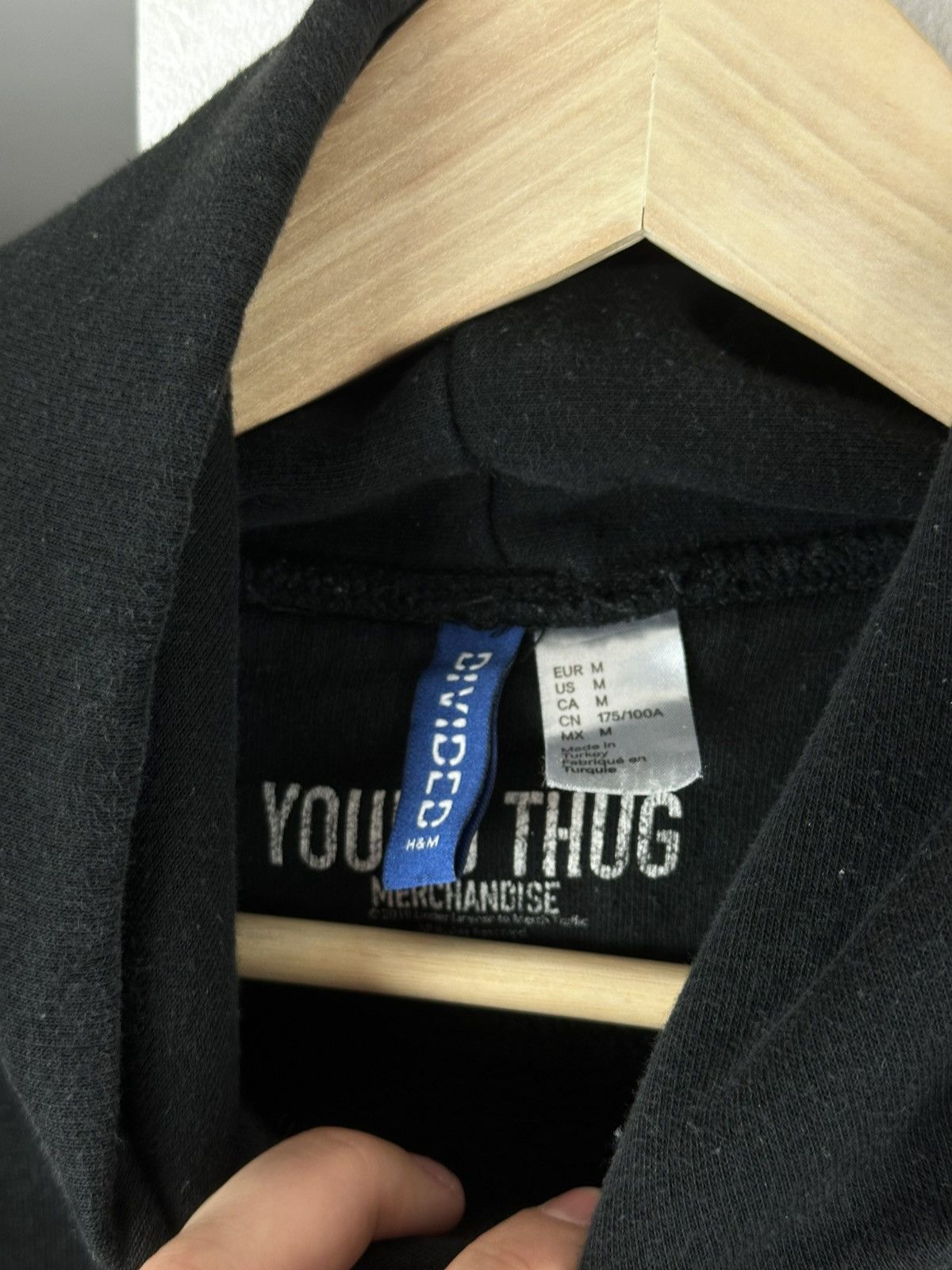 H&M 2018 Young Thug × H&M Thugger hoodie Rare sweatshirt Size US M / EU 48-50 / 2 - 9 Thumbnail