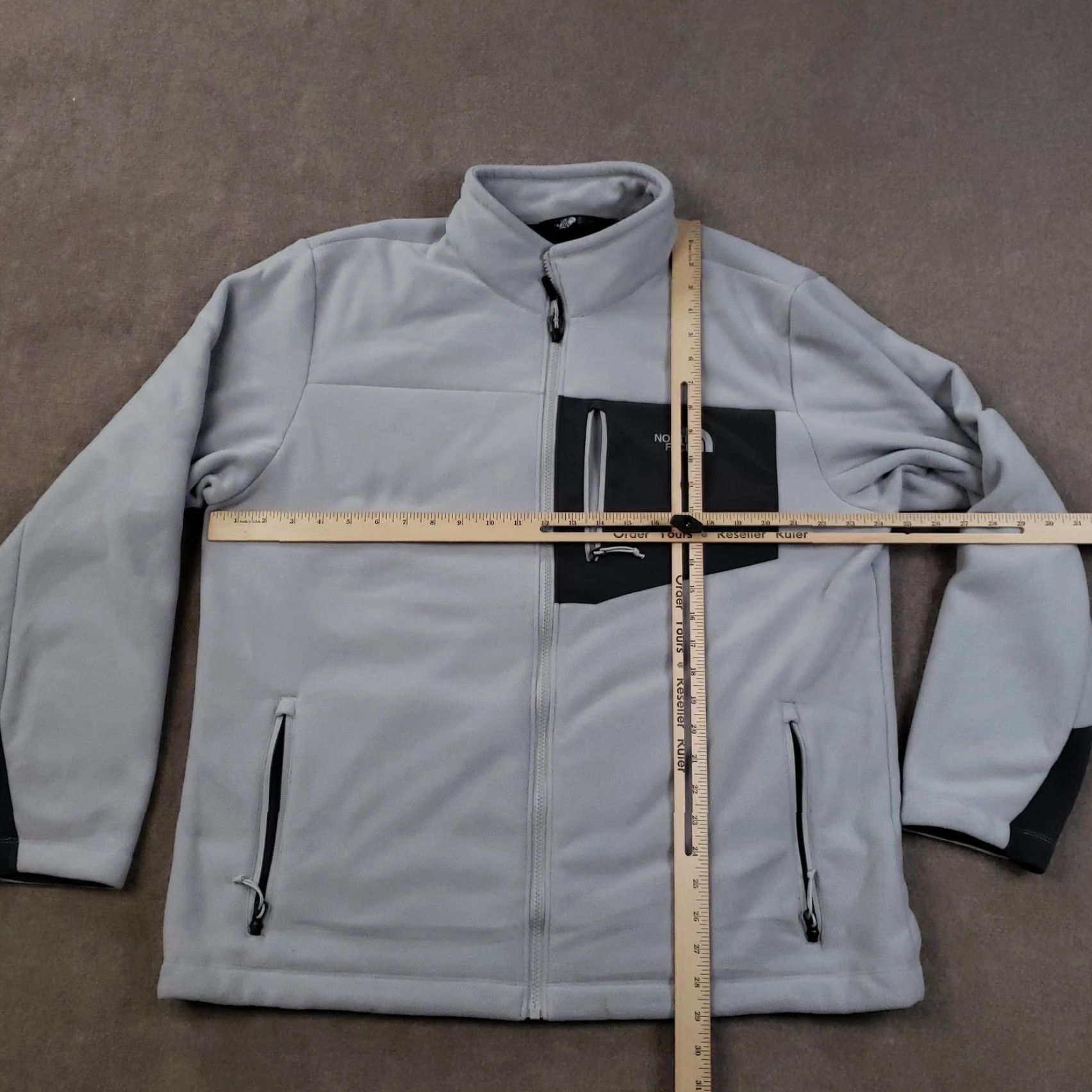 The North Face The North Face Jacket Mens XL Gray Full Zip Fleece Sherpa Lined Size US XL / EU 56 / 4 - 2 Thumbnail