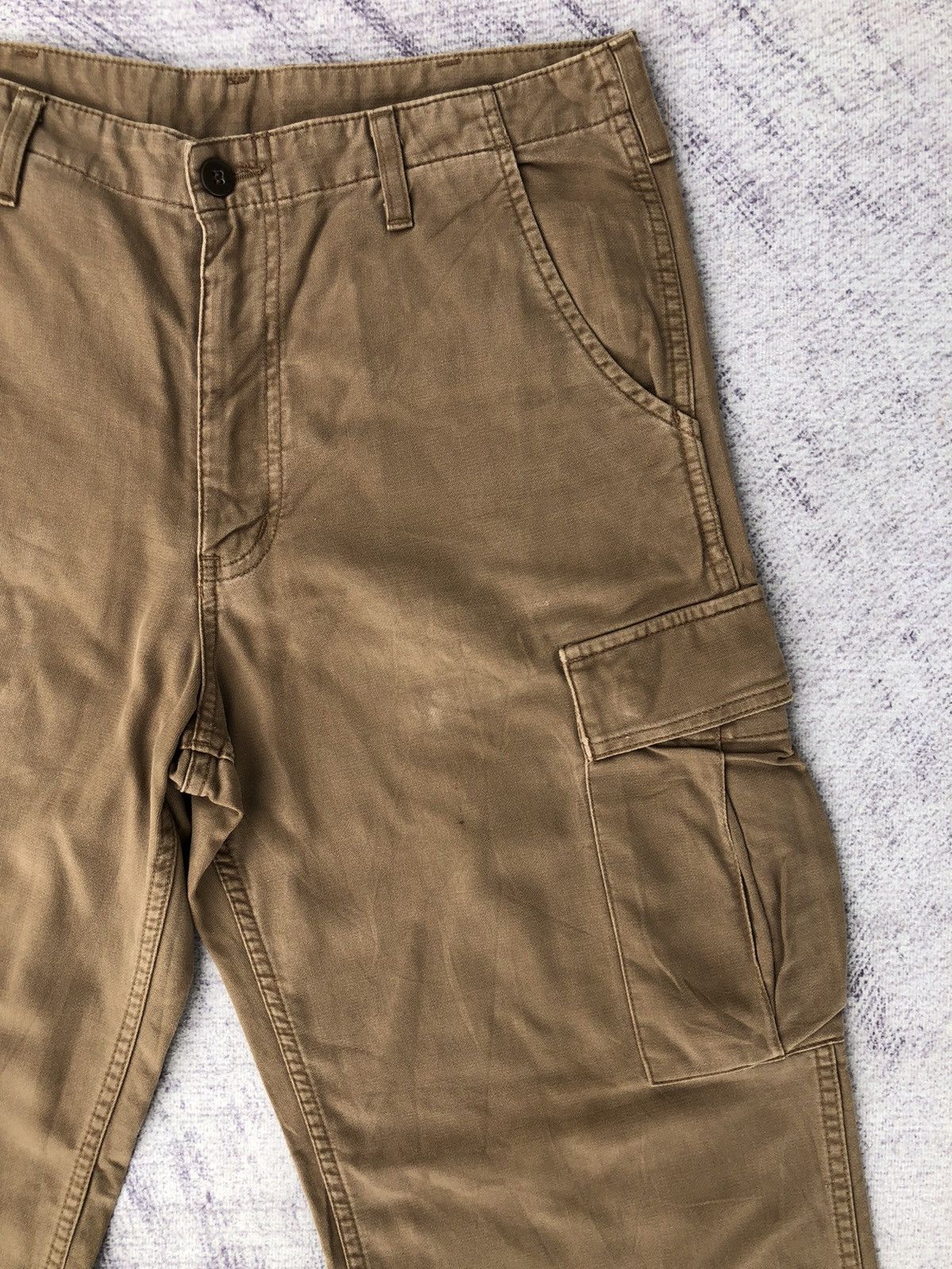 Carhartt Carharrt Khakis Cargo Pant Straight Cut Multipocket Size US 31 - 6 Thumbnail
