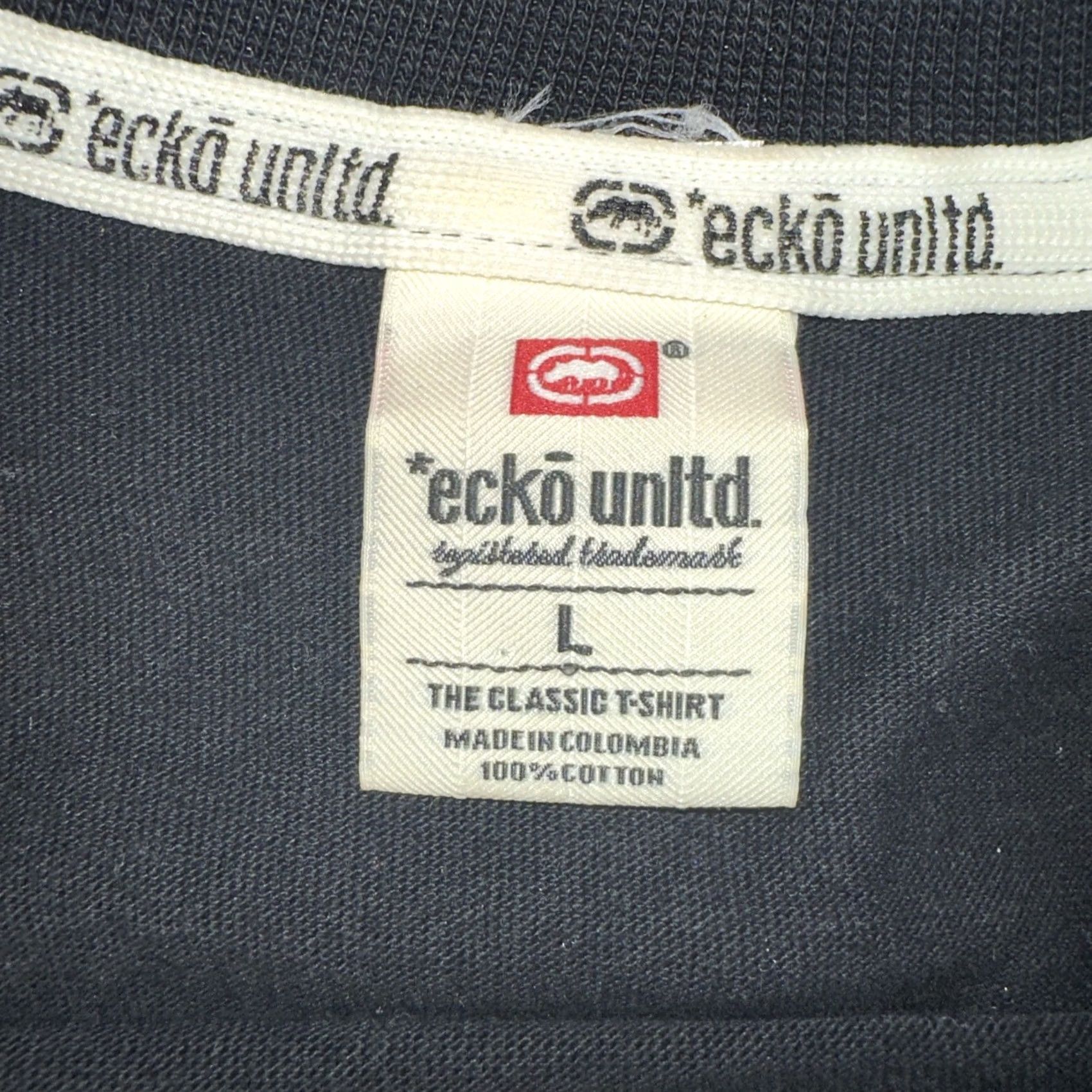 Ecko Unltd. VINTAGE Ecko Unltd. T-Shirt Long Sleeve Mens L Black Red Graphic 90s Hip Hop Retro Limited Edition Size US L / EU 52-54 / 3 - 4 Thumbnail