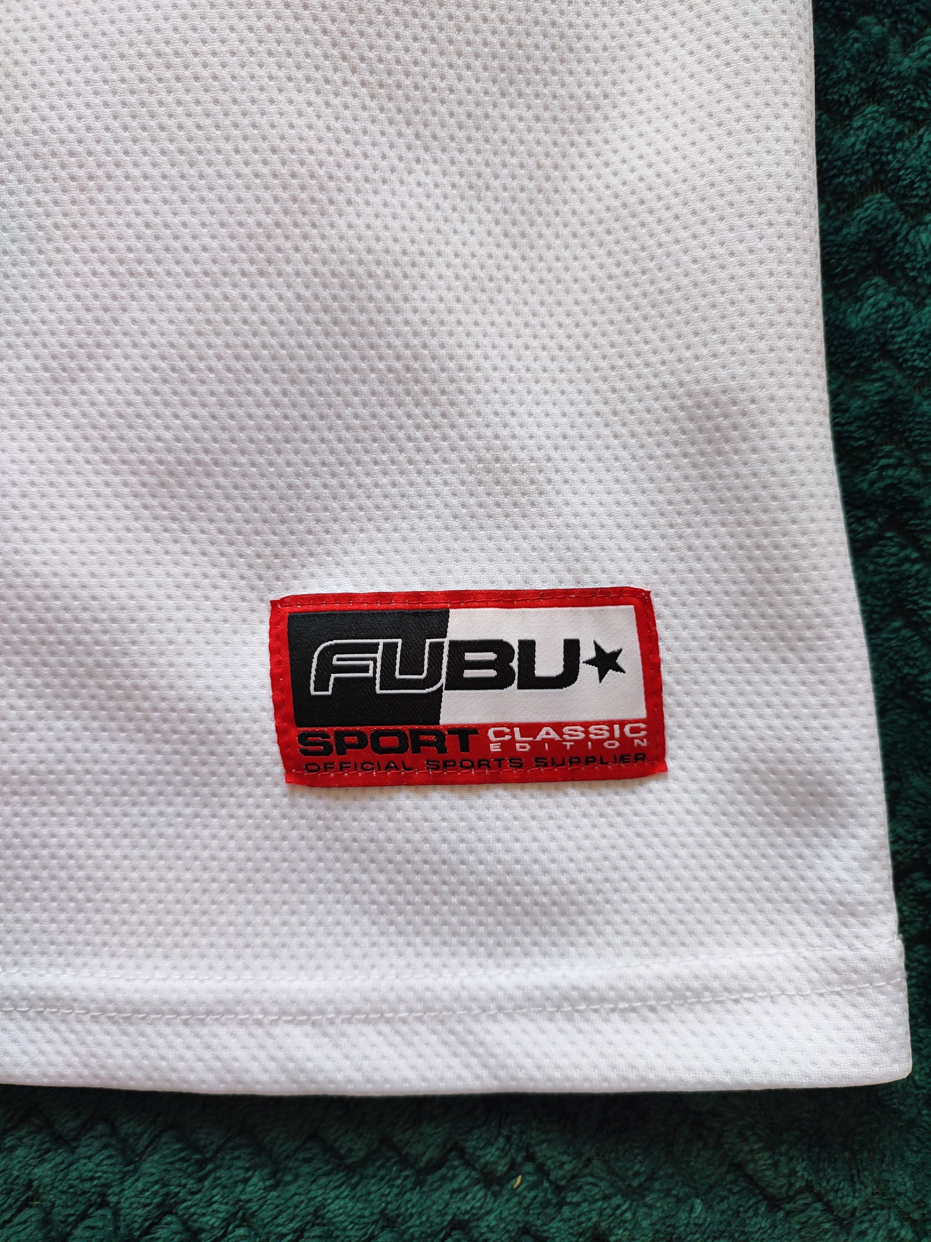 Fubu × Vintage FUBU Vintage 90s Jersey Old School Hip Hop Shirt Long Sleeve Size US M / EU 48-50 / 2 - 7 Thumbnail