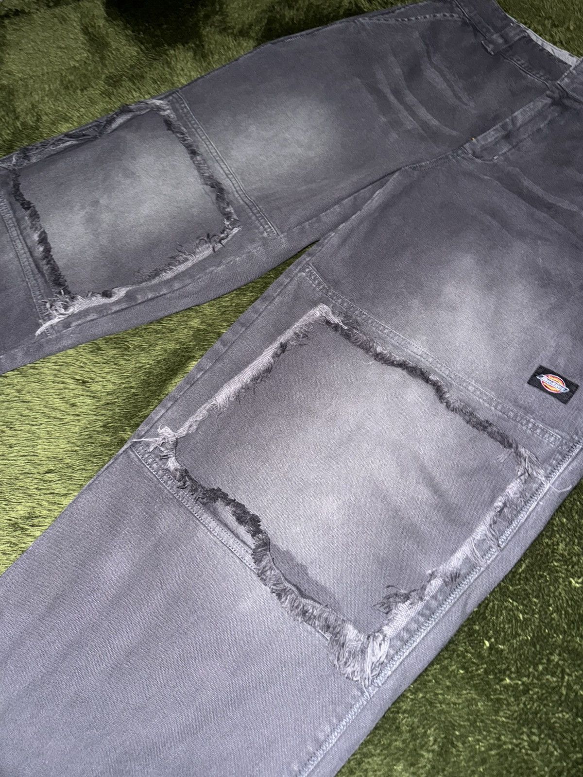 Dickies [36] Dickies Snake Logo Washed Cotton Double Knee Pants Size US 36 / EU 52 - 7 Thumbnail