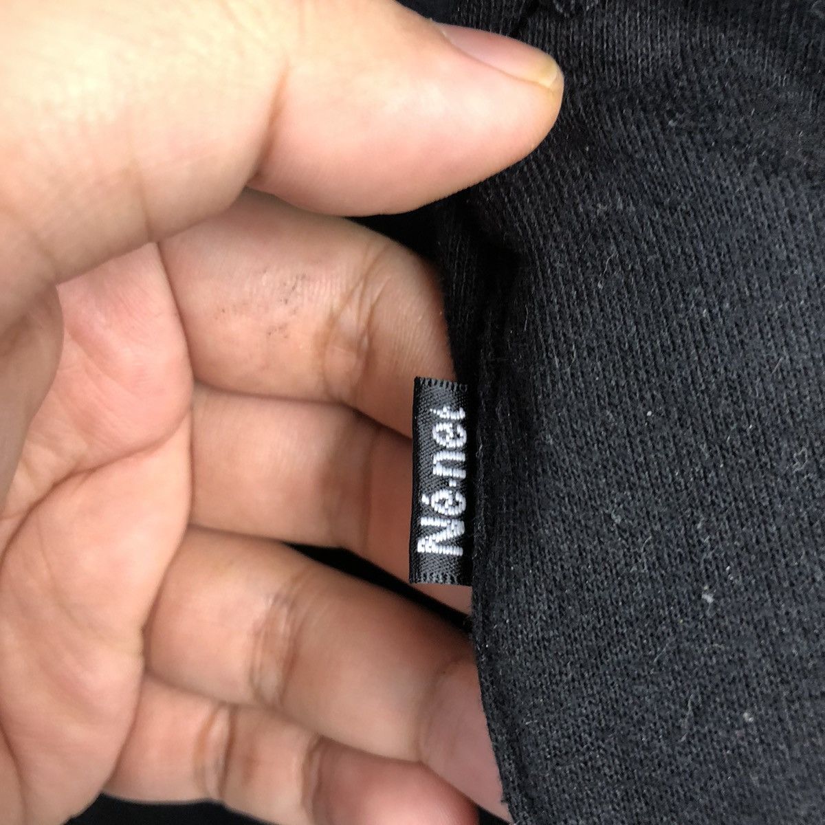 Issey Miyake DL Ne- net issey miyake Black Hoodie #A2591 Size US L / EU 52-54 / 3 - 10 Thumbnail