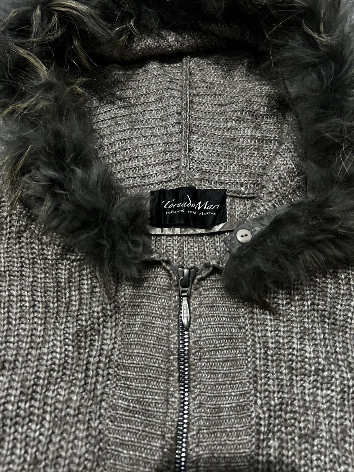 Tornado Mart Tornado Mart Fur Hoodie Size US L / EU 52-54 / 3 - 6 Thumbnail