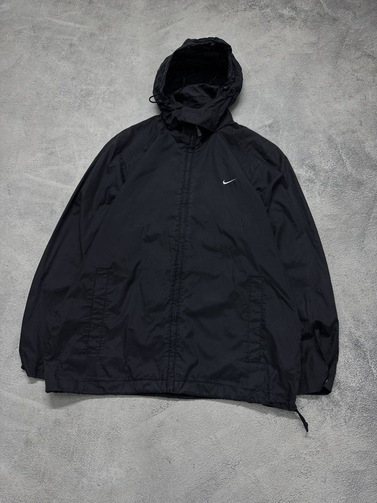 Nike Vintage Y2K Nike Nylon Mini Logo Jacket 00’s Size US M / EU 48-50 / 2 - 4 Thumbnail