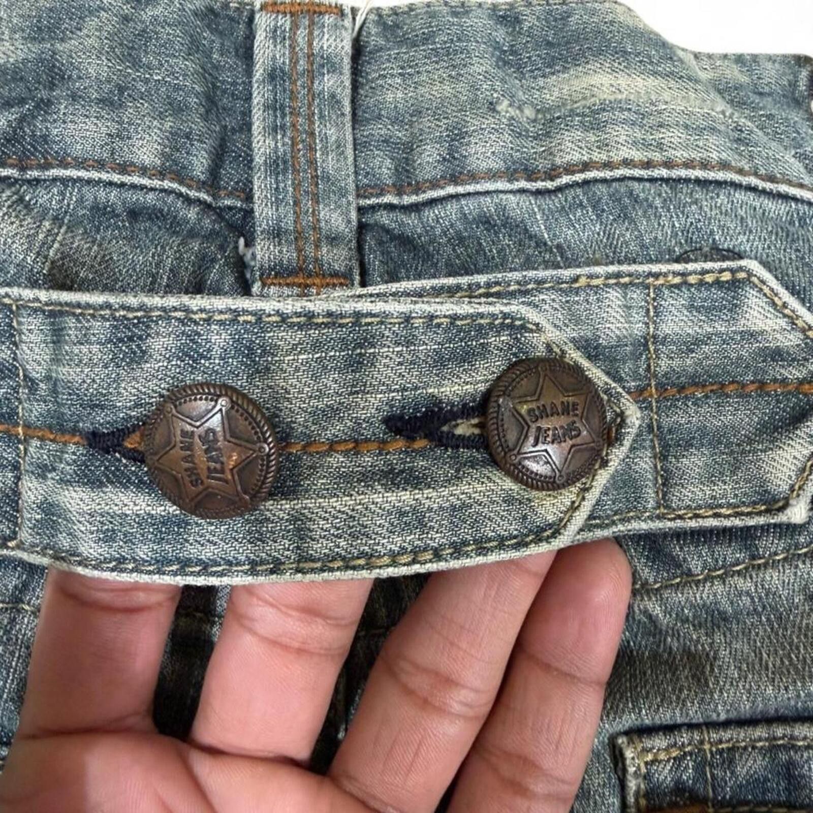 Other Vintage Style shane Jeans wide leg denim jeans Size 30" / US 8 / IT 44 - 6 Thumbnail