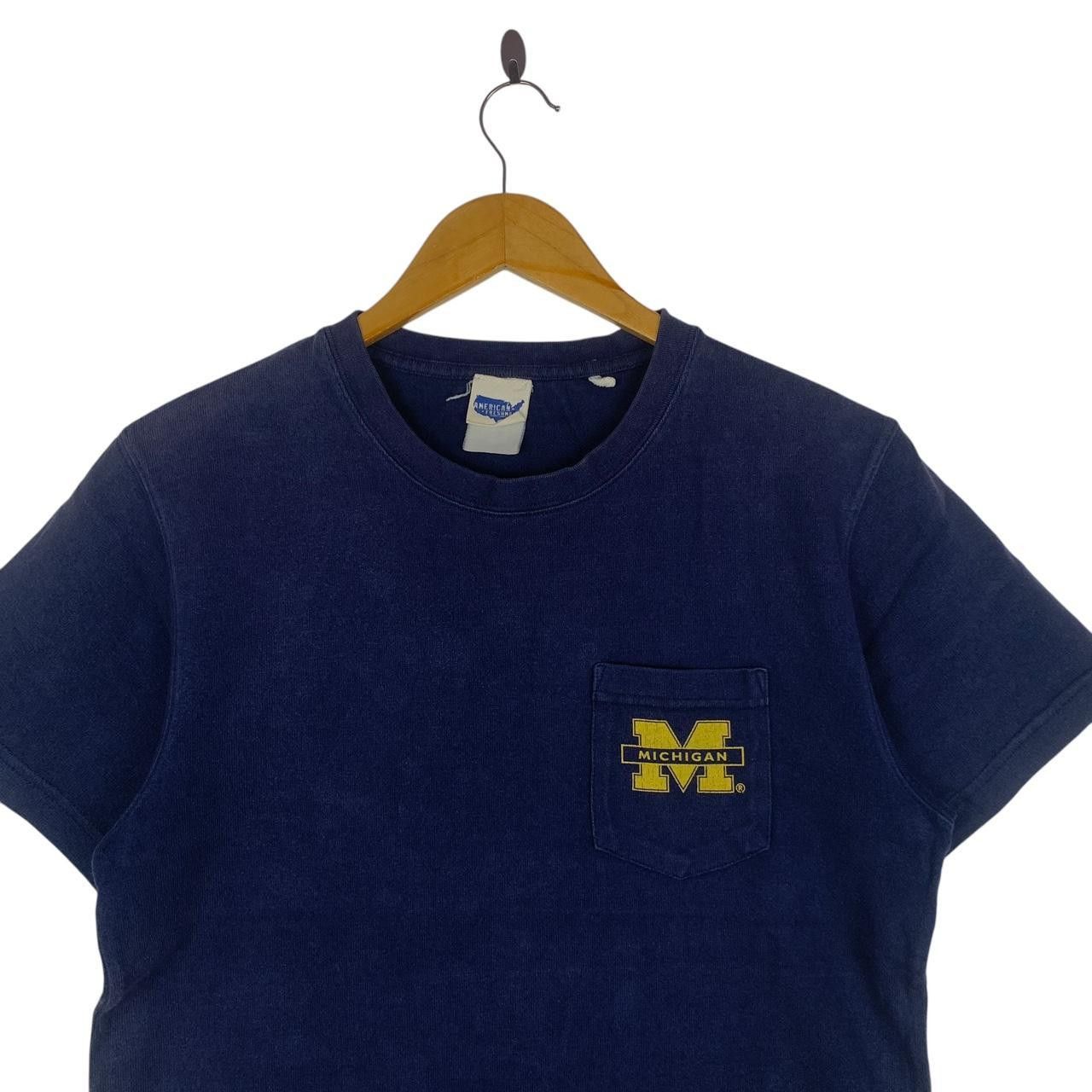 Vintage Vintage MICHIGAN UNIVERSITY FRESHMAN Sun Faded Tee Shirt Size US S / EU 44-46 / 1 - 2 Thumbnail