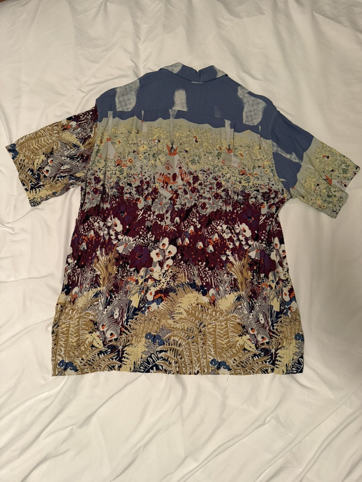 Kapital Kapital Rayon Navajoland Aloha Shirt “Trico” – Size 5 Size US XL / EU 56 / 4 - 4 Thumbnail