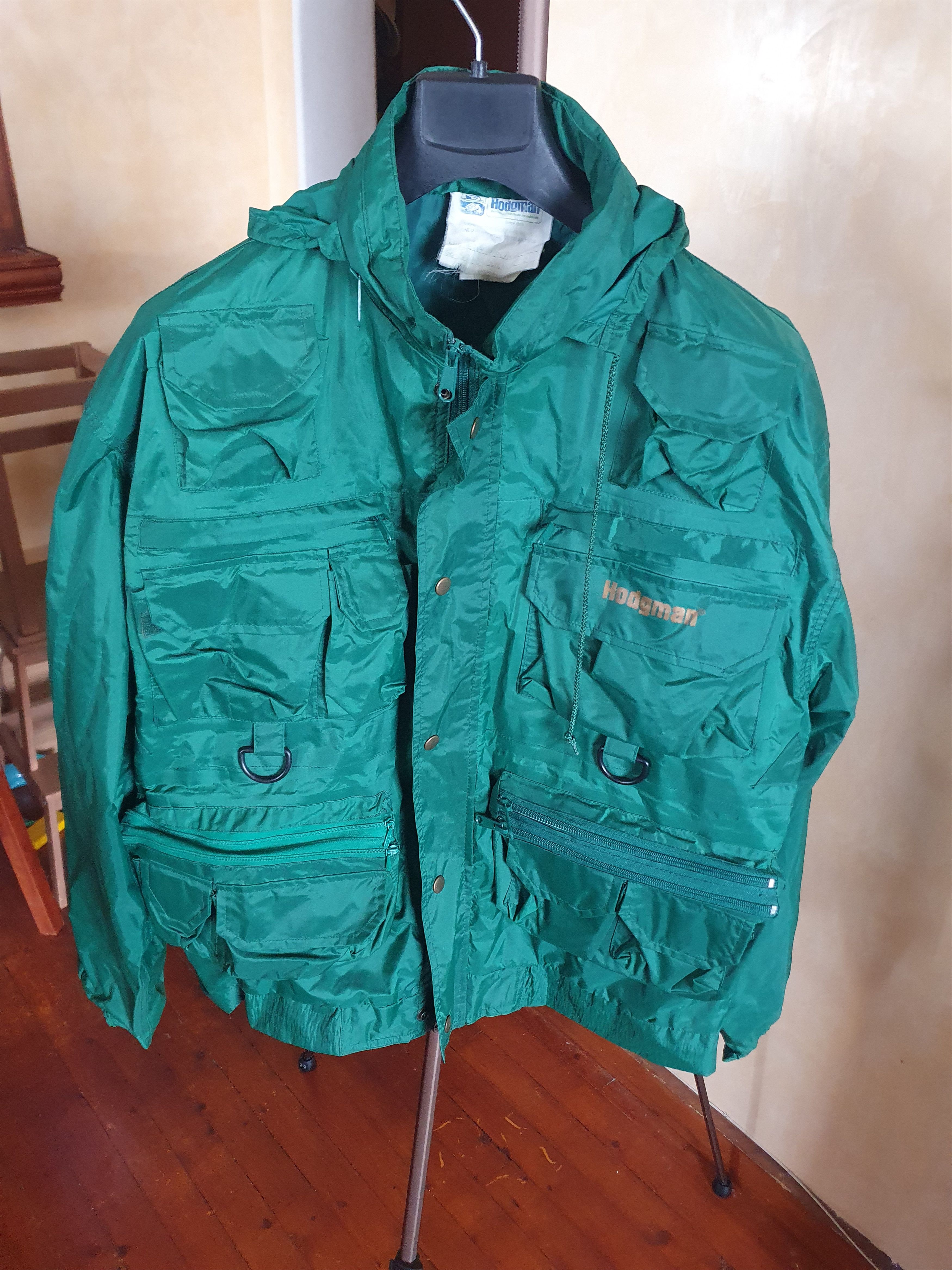 Vintage Hodgman Vintage Outdoor Utility Fisherman Hunter Jacket Size US L / EU 52-54 / 3 - 5 Thumbnail