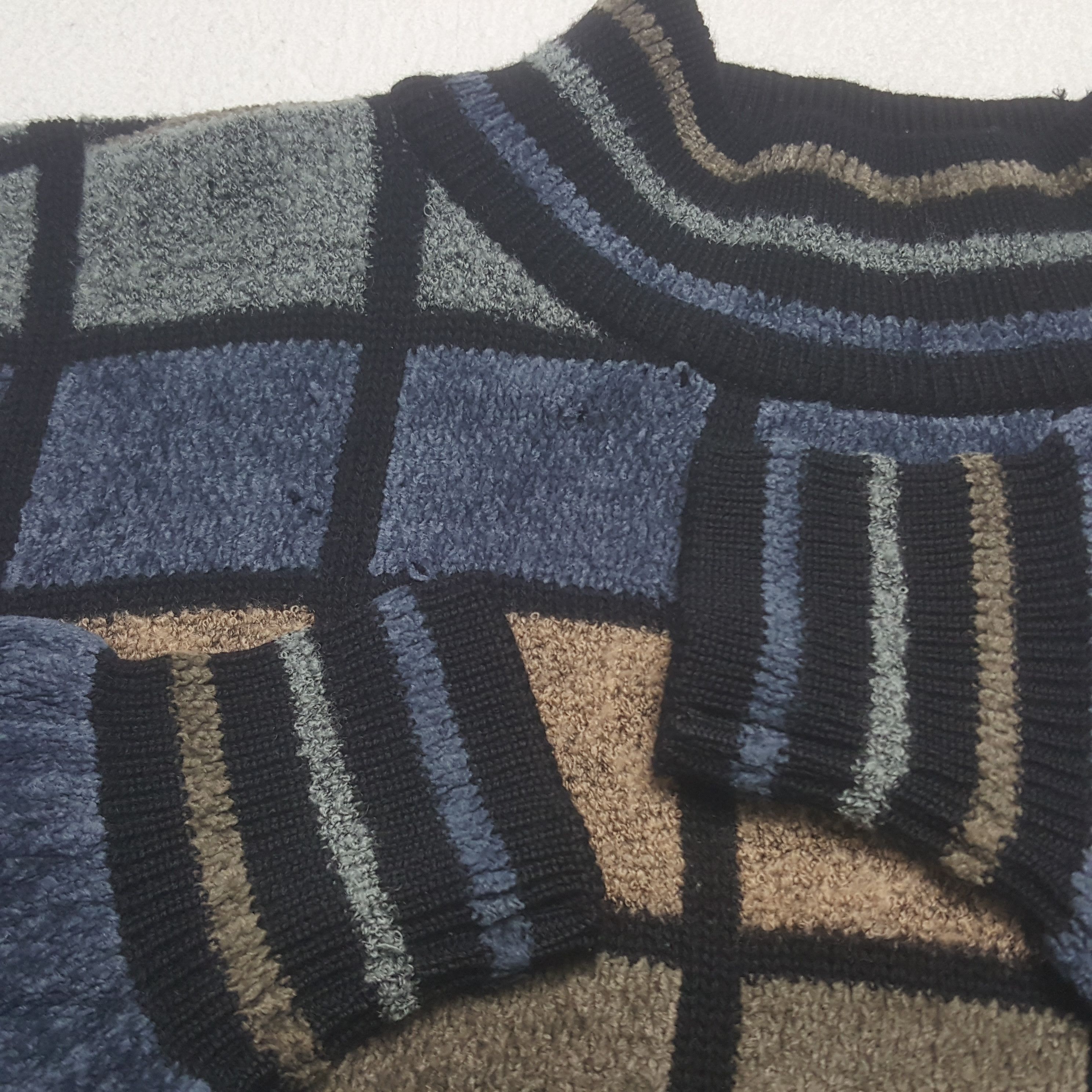 Japanese Brand Vintage RAIKA Winter Knitted Sweatshirt Size US M / EU 48-50 / 2 - 5 Thumbnail