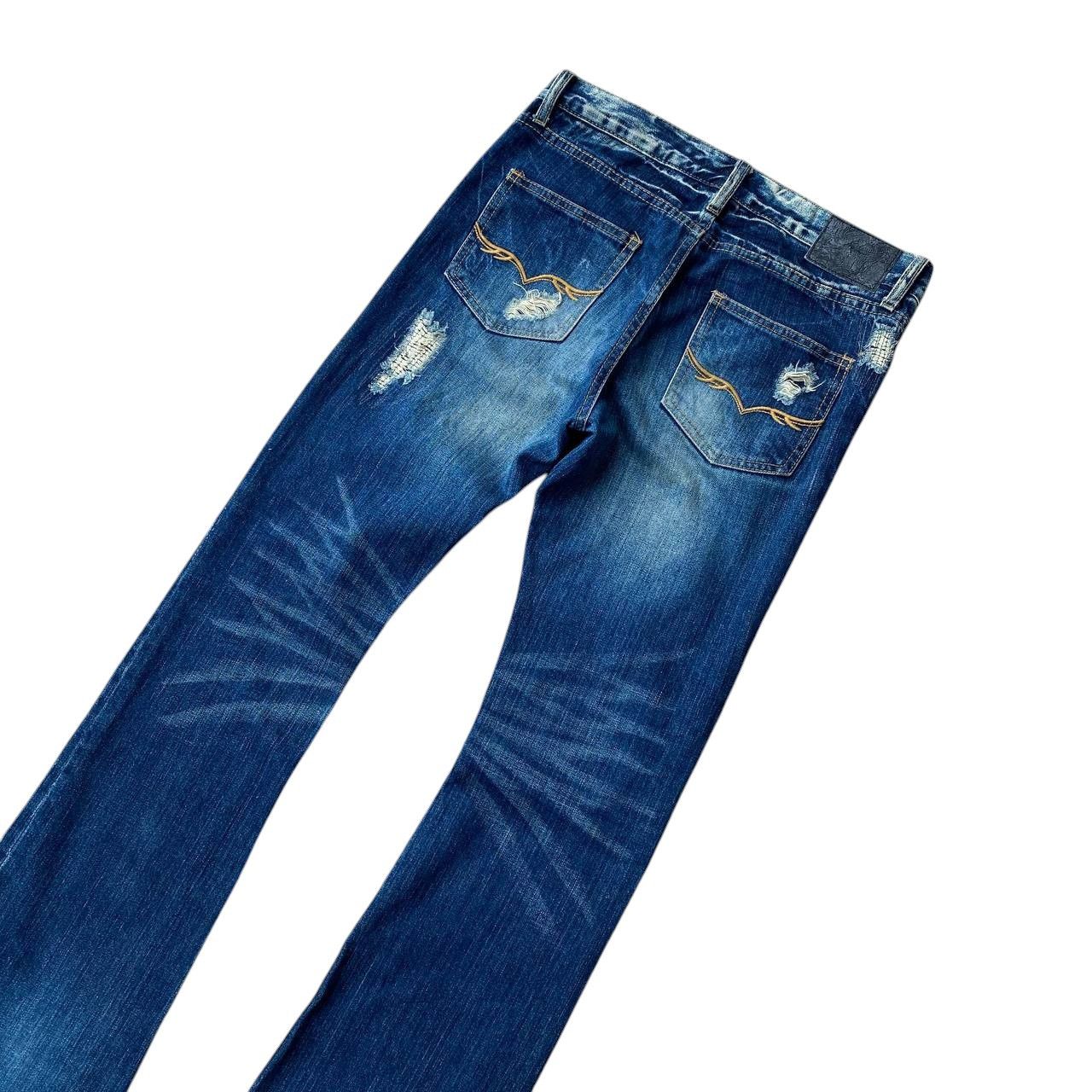 GOSTAR DE FUGA FLARED FUGA DISTRESSED DENIM BOOTCUT W29" Size US 30 / EU 46 - 7 Thumbnail