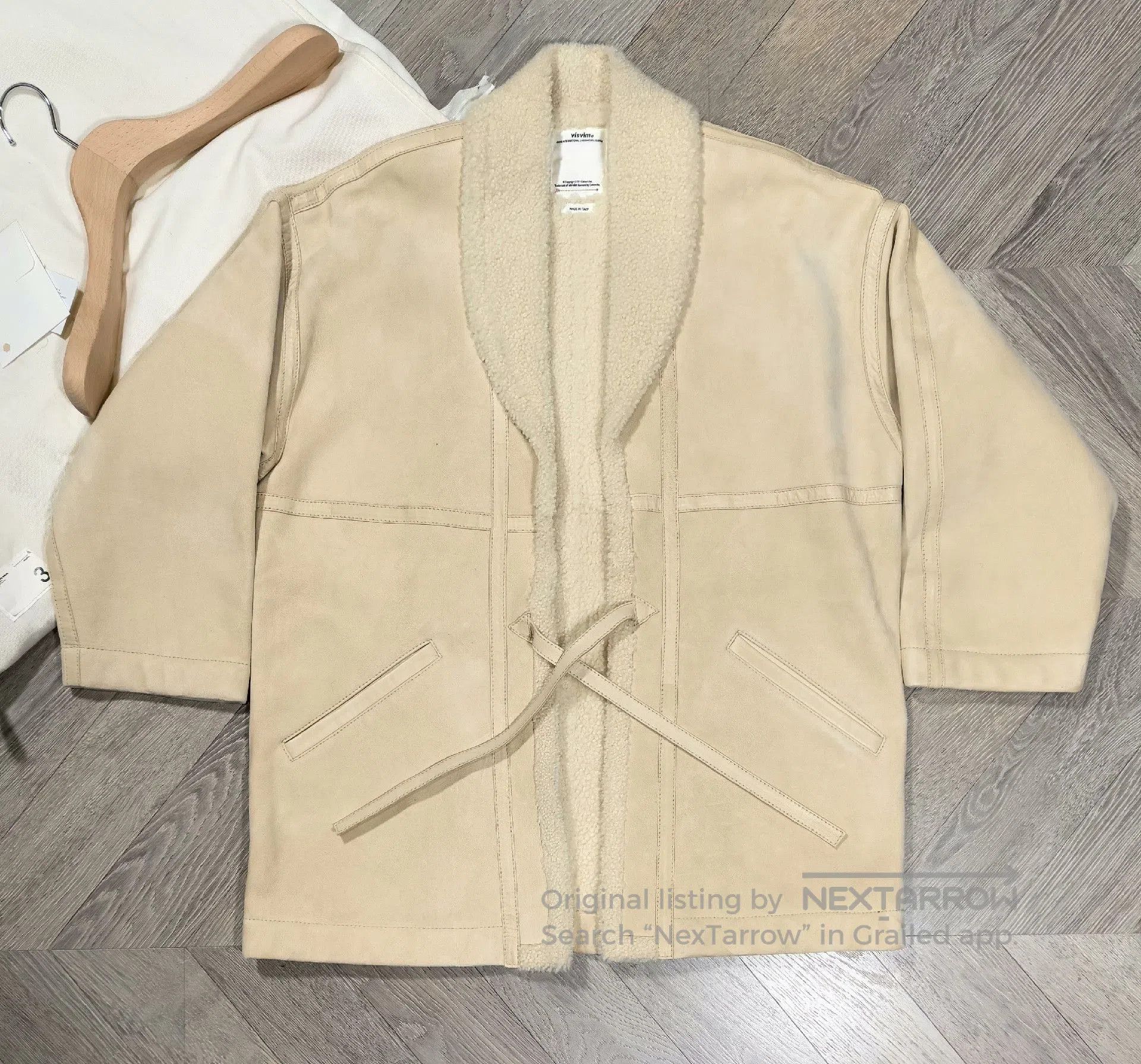 Visvim visvim sanjuro gi outerwear in ivory. Size US M / EU 48-50 / 2 - 1 Thumbnail