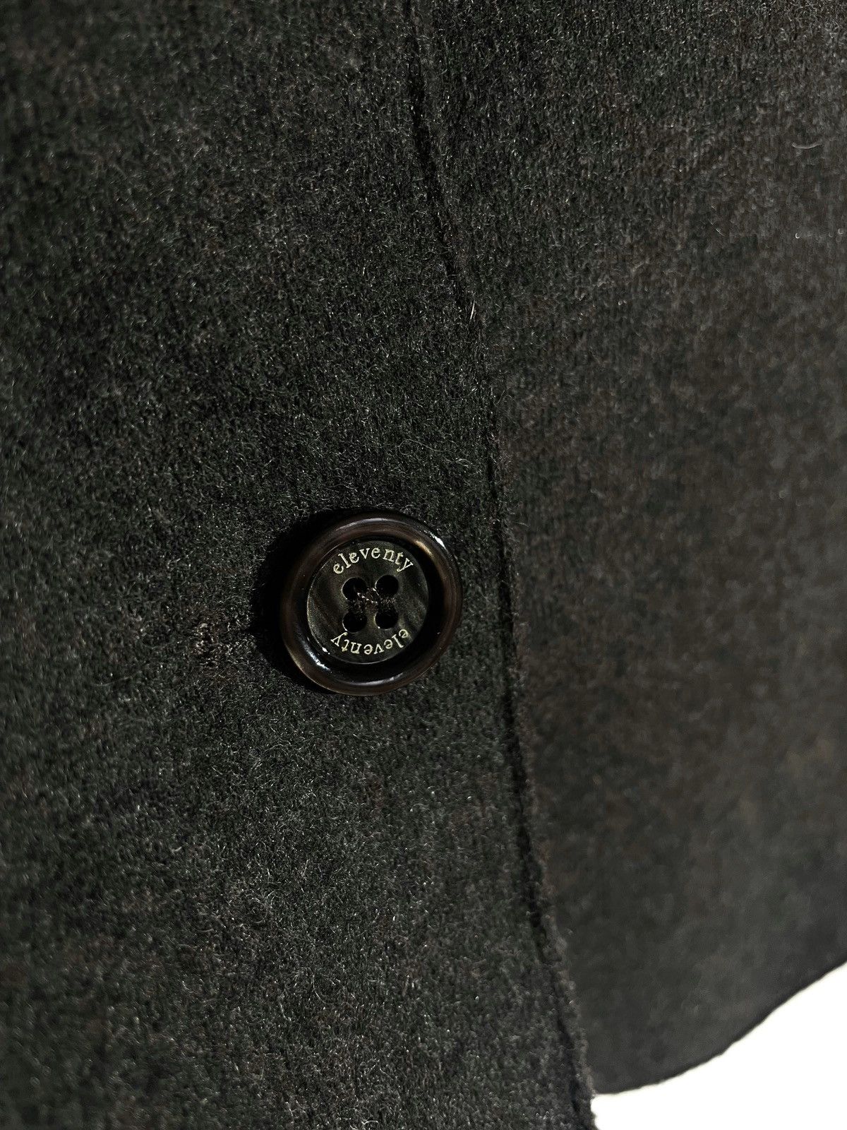 Eleventy Eleventy Women Wool Brown Blazer Size 40 Size XS Made Italy Size XS / US 0-2 / IT 36-38 - 5 Thumbnail