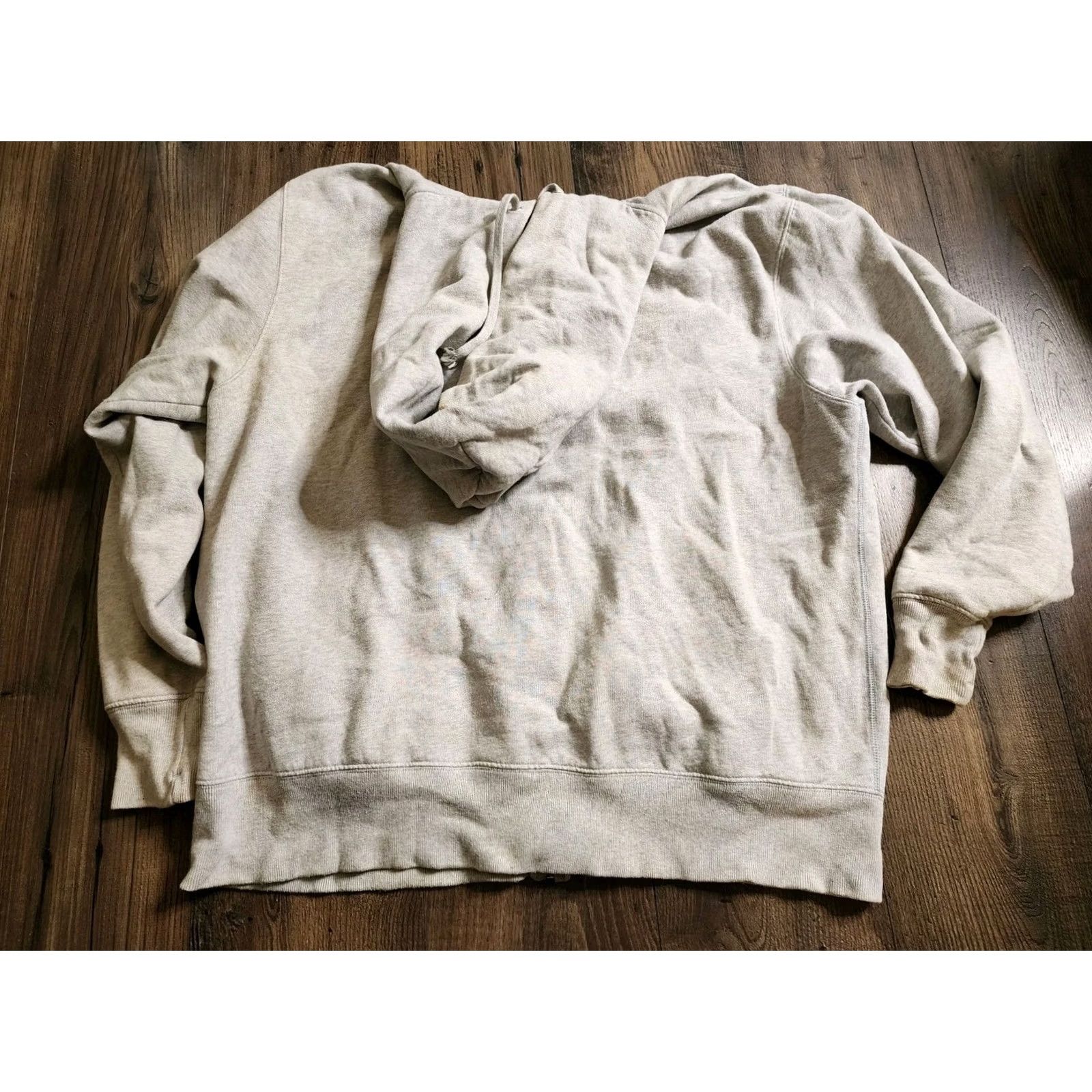 Polo Ralph Lauren Vintage Ralph Lauren Polo Jeans USA Hoodie Sweatshirt Sweater Full Zip Logo Flag Mens XL Gr ay 90s 2000s Classic Vintage USA Logo Size US XL / EU 56 / 4 - 2 Thumbnail