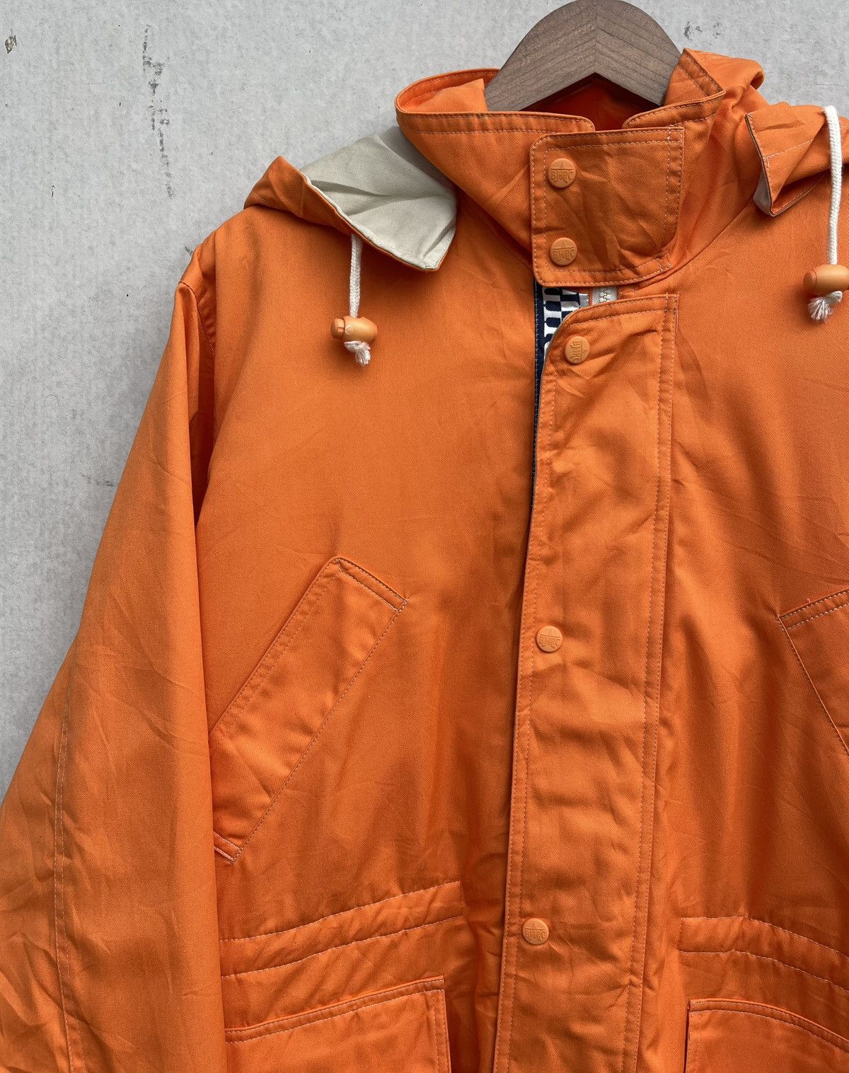 Beverly Hills Polo Club × Polo Ralph Lauren × Vintage Vintage Beverly Hills Polo Club Logo Parka Jacket Size US XL / EU 56 / 4 - 4 Thumbnail