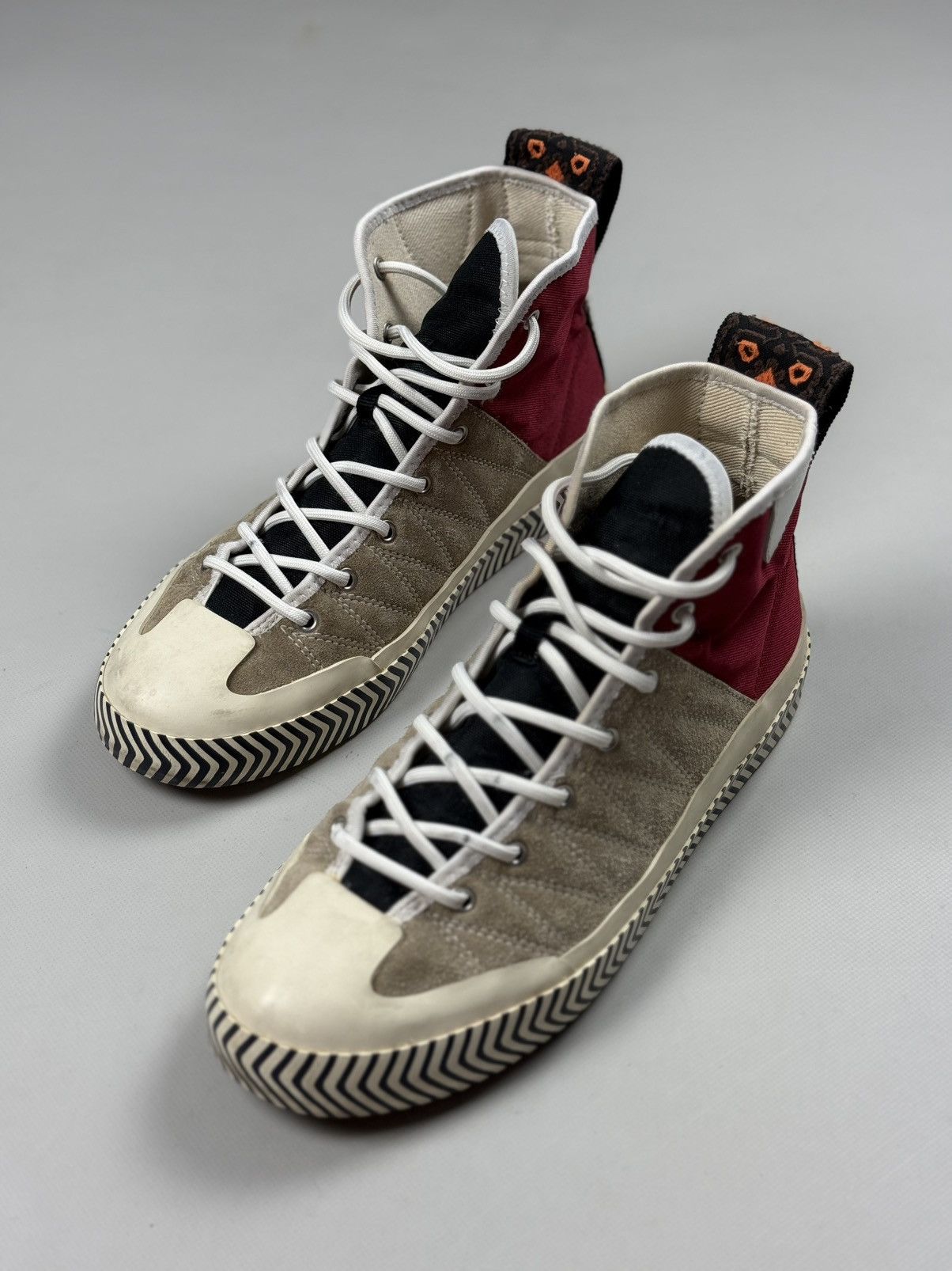 Acne Studios Acne Studios FW17 Connor High Top Sneakers Shoes Size 44 Size US 10 / EU 43 - 19 Thumbnail