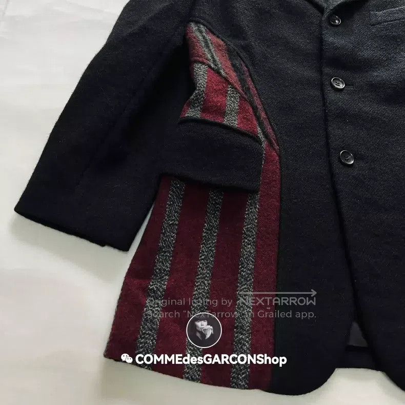 Comme des Garcons Comme Des Garcons Striped stitching jacket Size US S / EU 44-46 / 1 - 4 Thumbnail