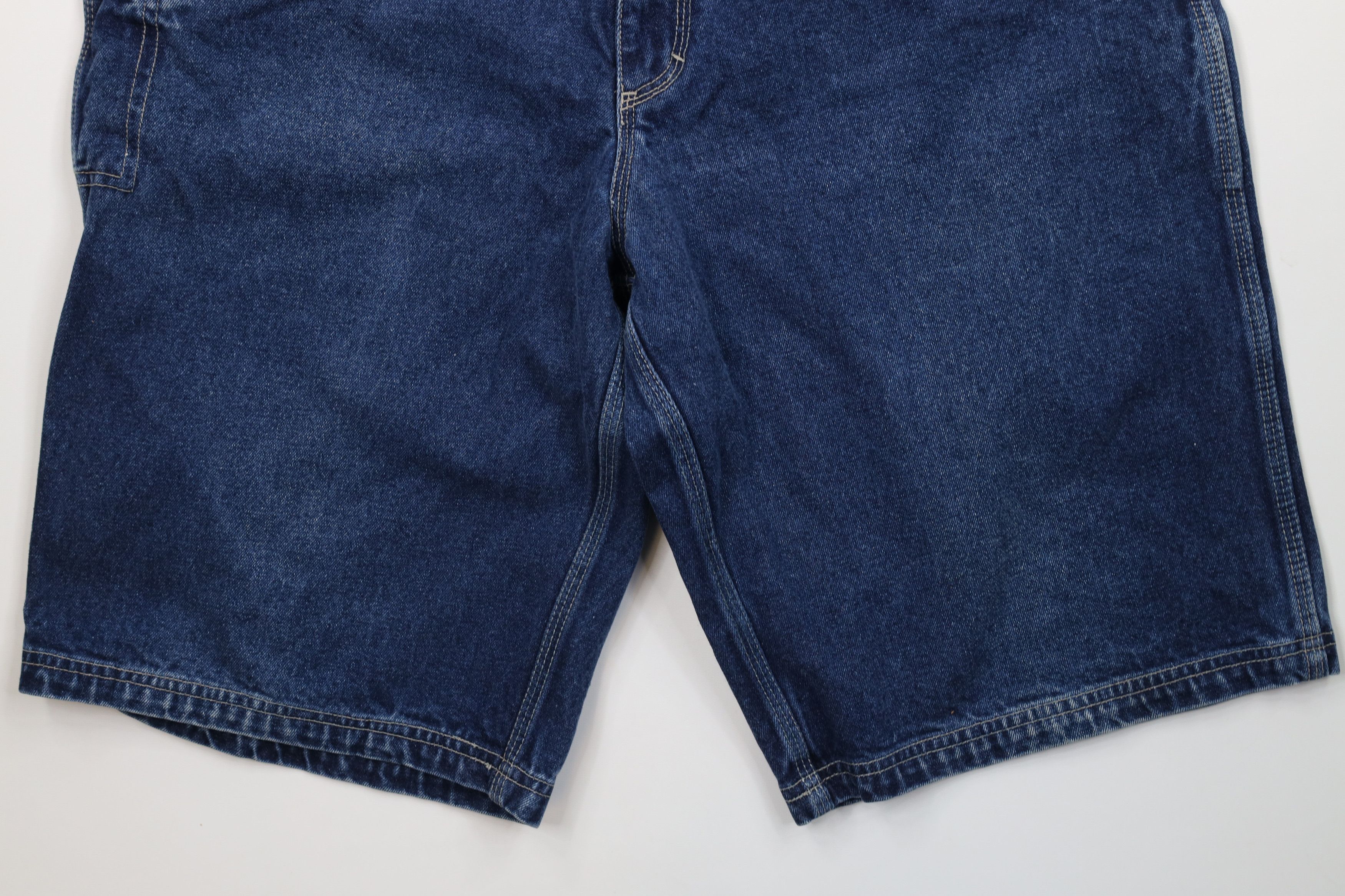 Vintage Vintage Johnny Blaze Man Wutang Loose Baggy Fit Denim Shorts Size US 38 / EU 54 - 4 Thumbnail